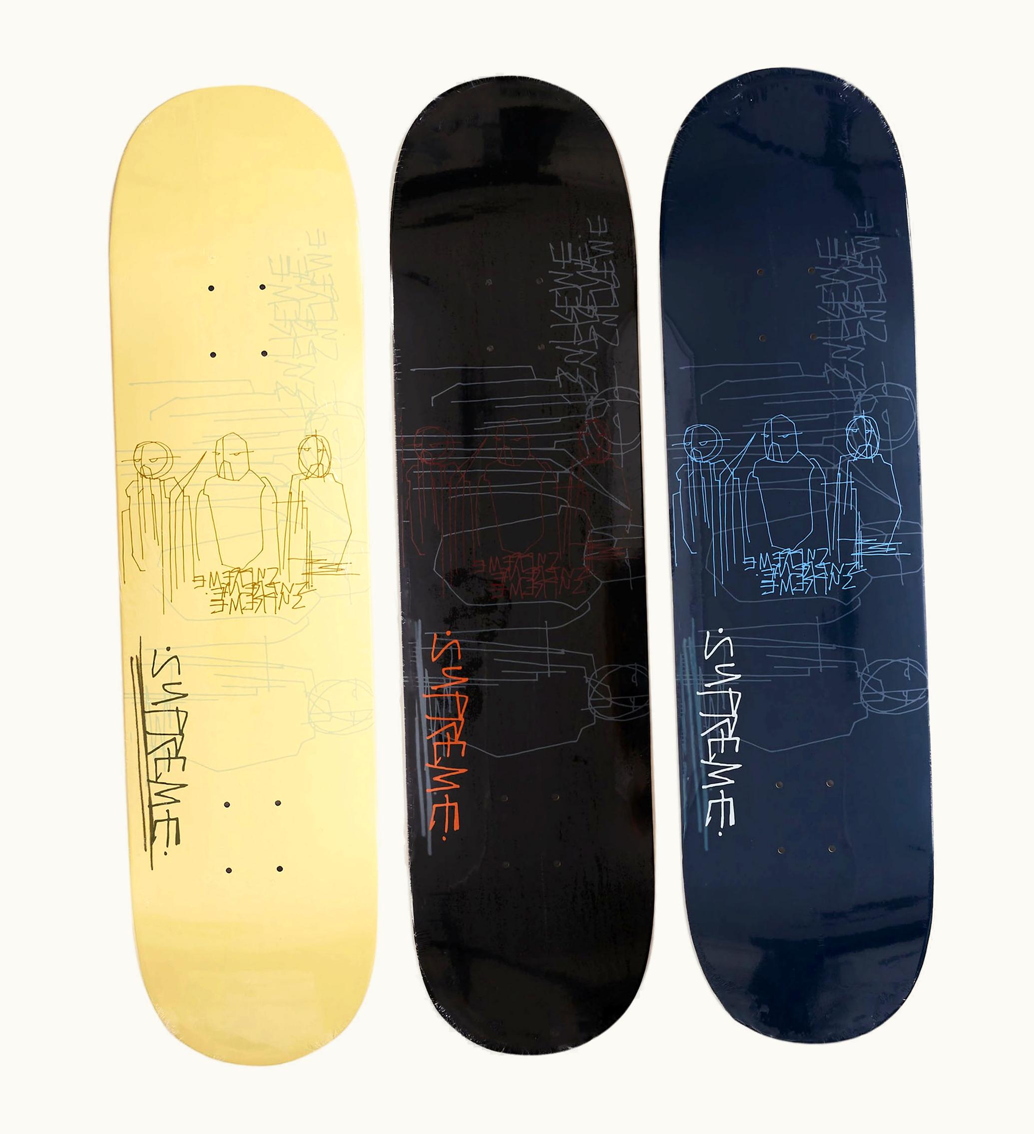 Supreme Supreme Three Kings Skateboard Set Multicolor