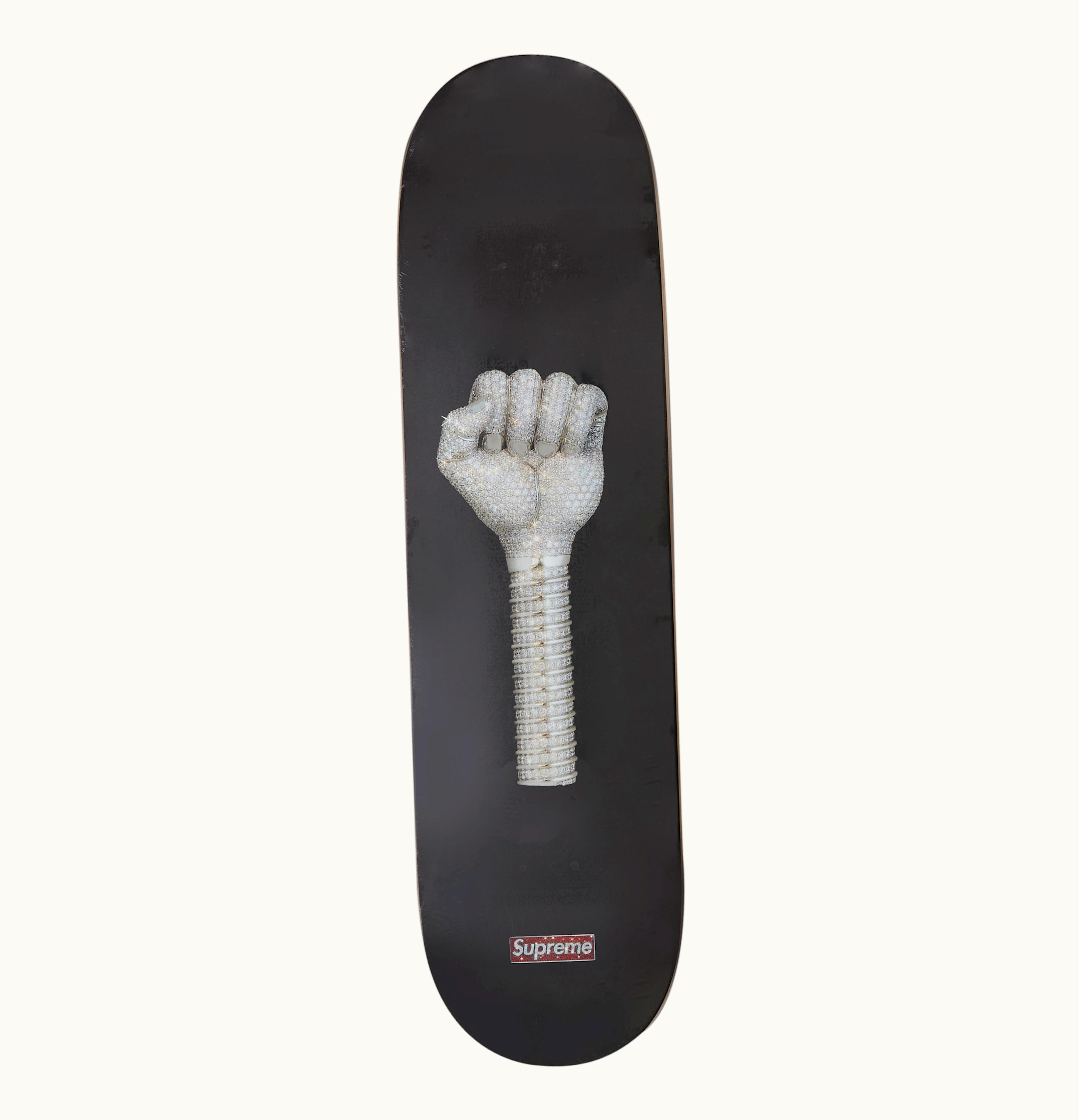 Supreme Supreme Fist Skateboard Deck Black