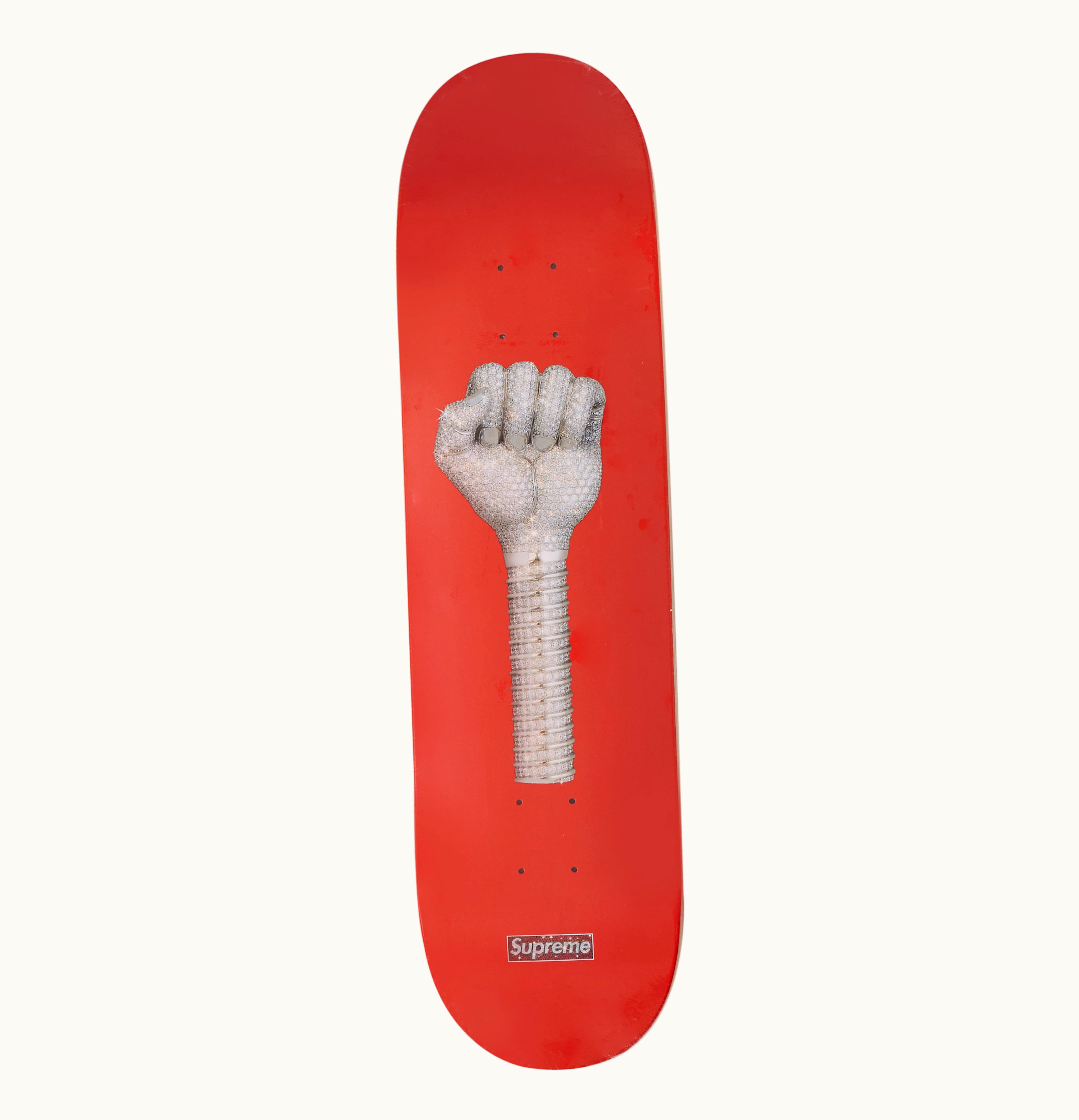 Supreme Supreme Fist Skateboard Deck Red