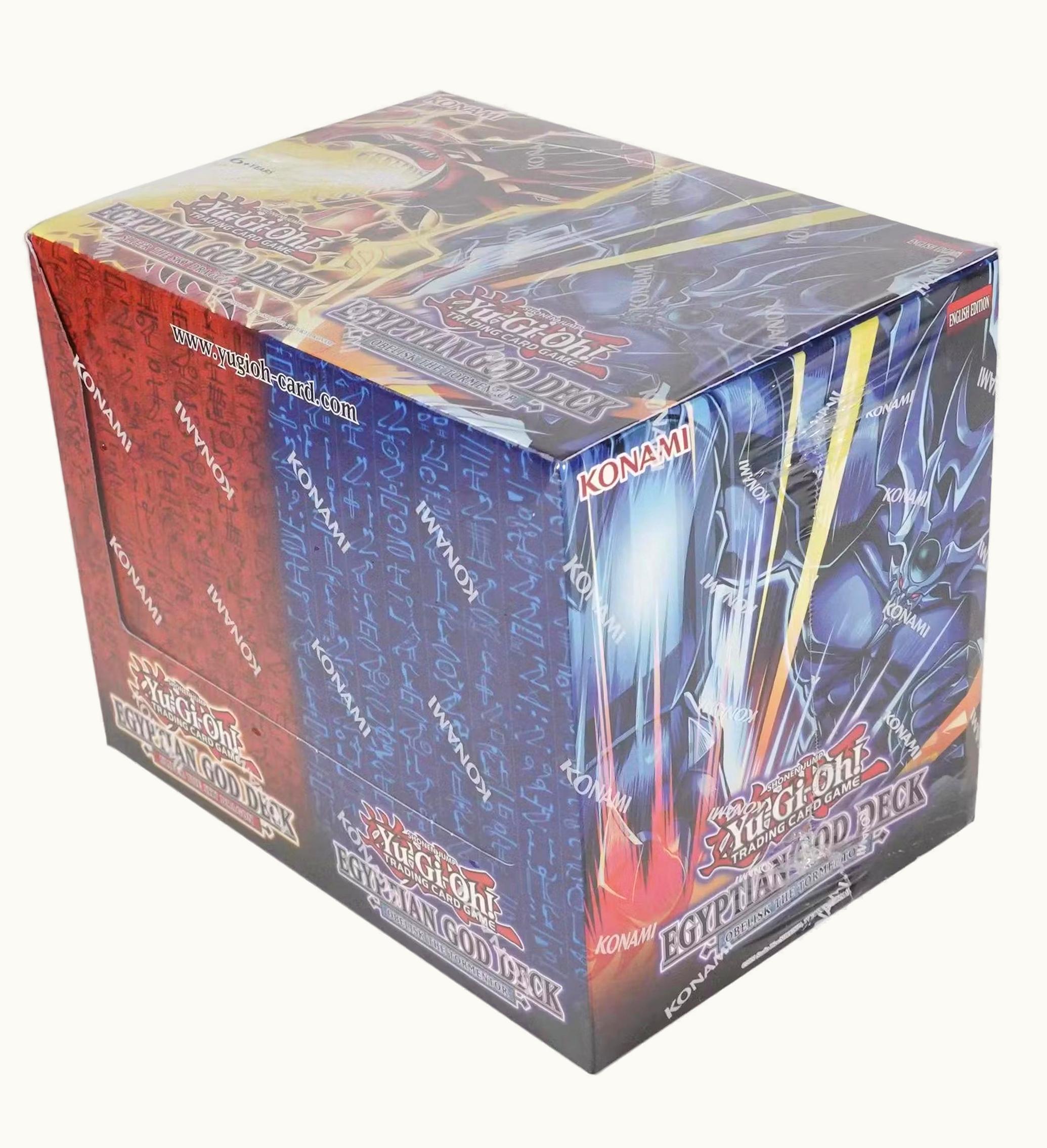 Yu-Gi-Oh Yu-Gi-Oh Yu Gi Oh TCG Egyptian God Unlimited Deck Display Box 8 Count English