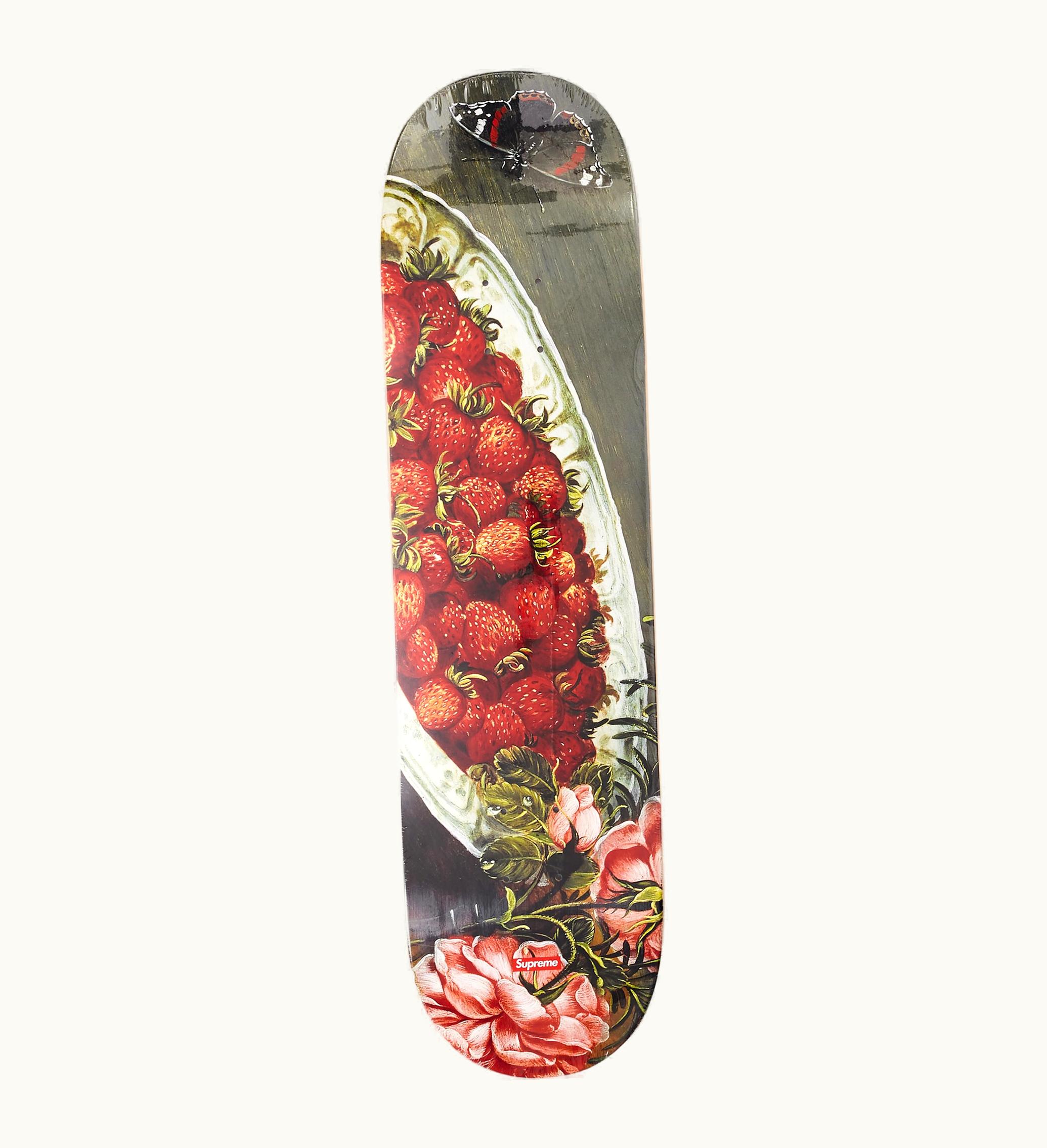 Supreme Supreme Strawberries Skateboard Deck Multicolor