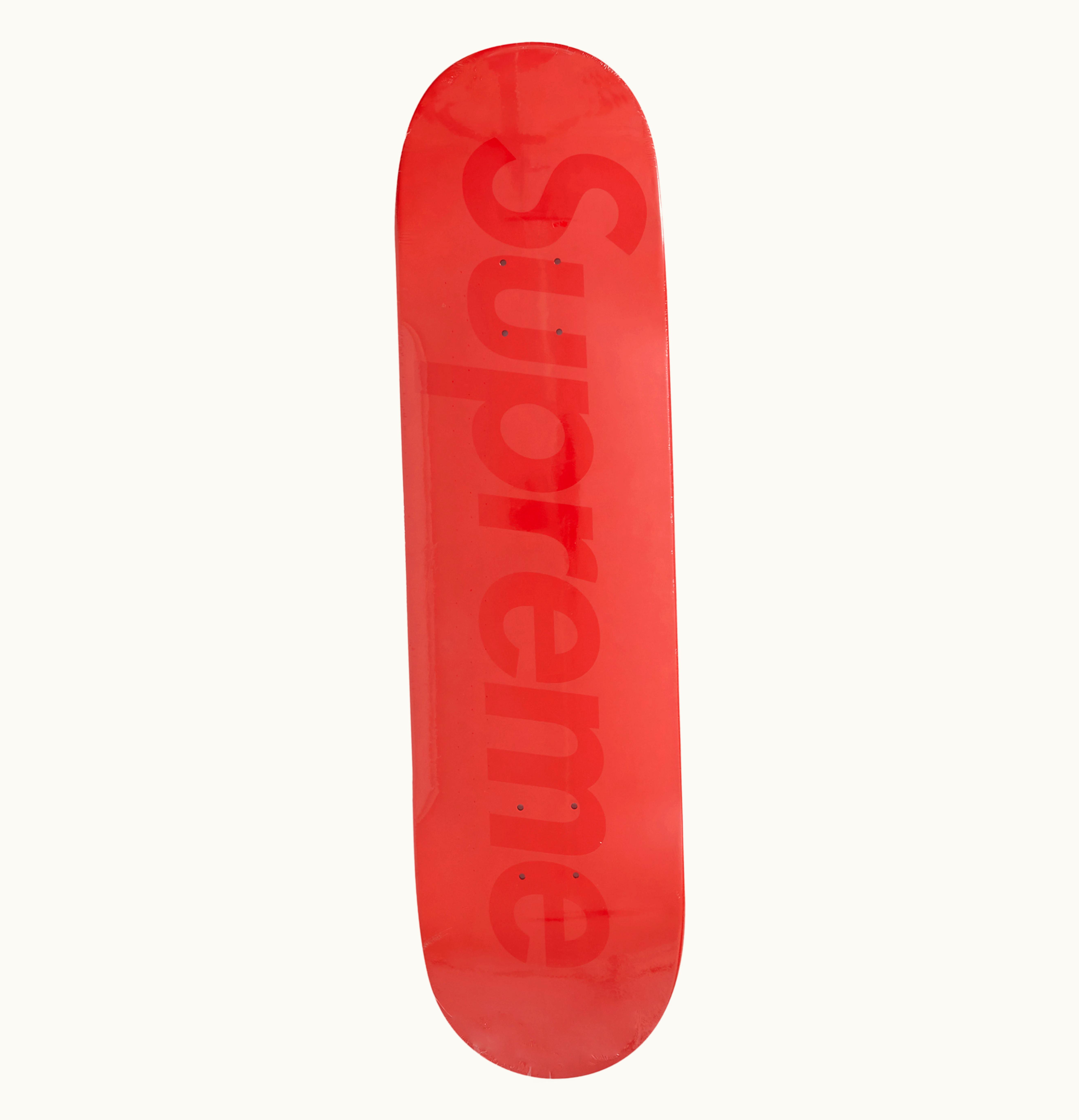 Supreme Supreme Tonal Box Logo Skateboard Deck Red