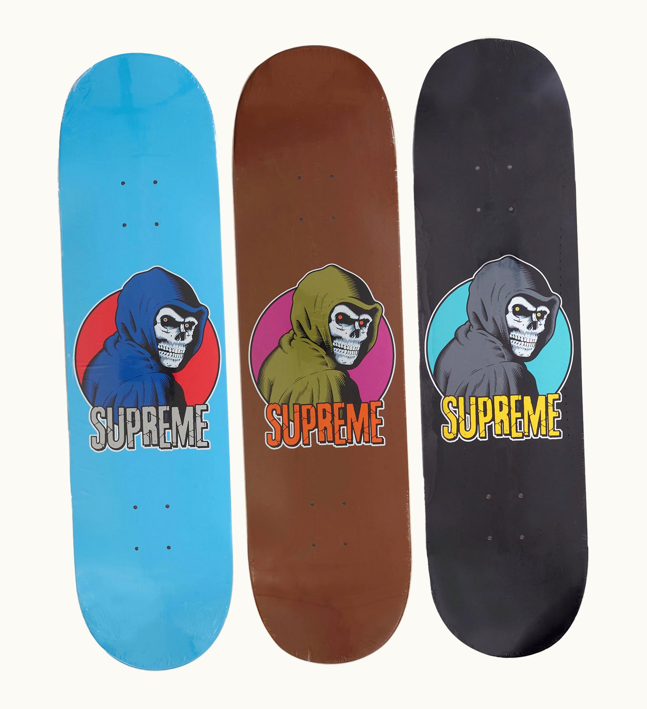 Supreme Supreme Reaper Skateboard Deck Set Multicolor