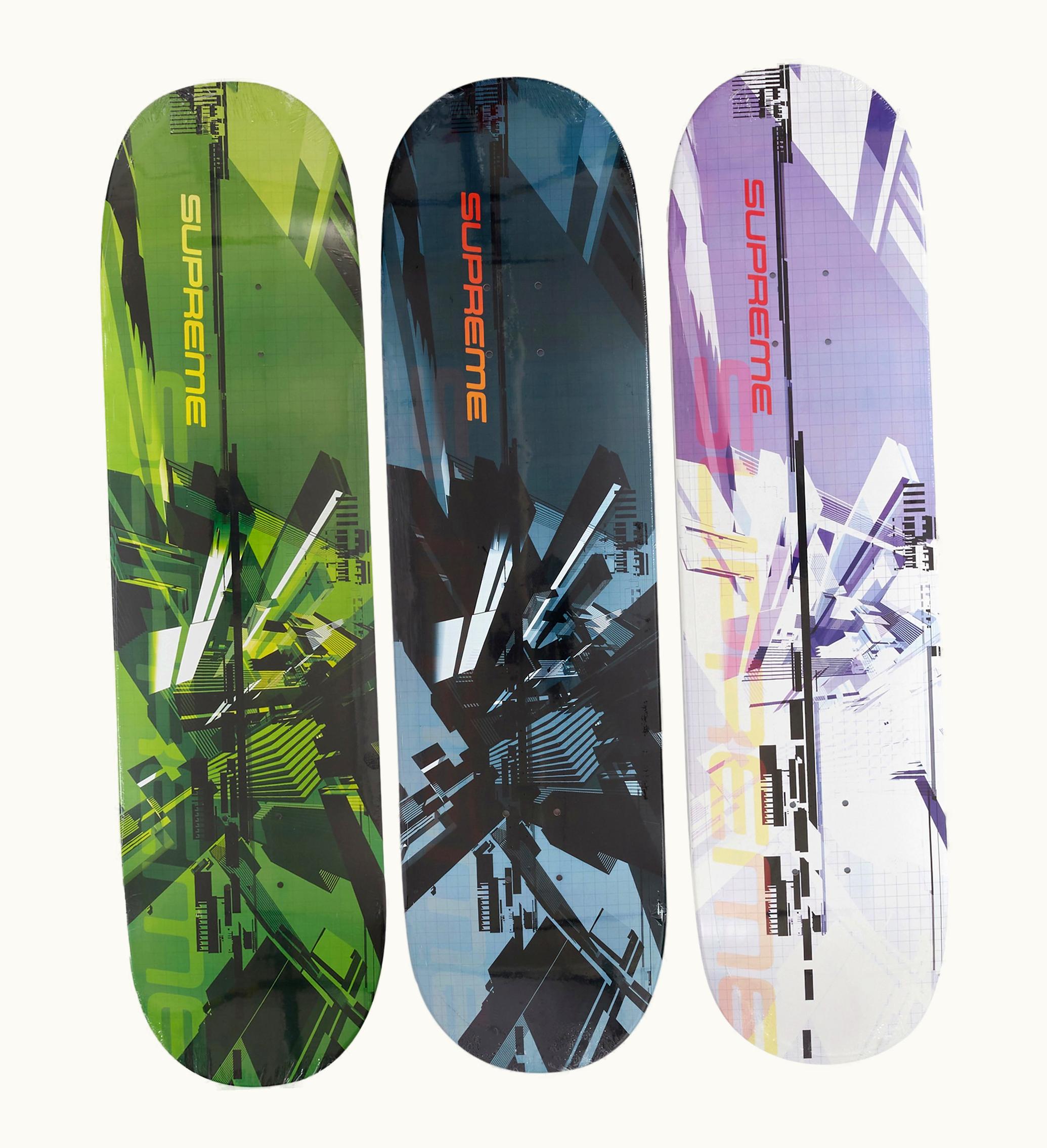 Supreme Supreme Forms Skateboard Deck Set Multicolor
