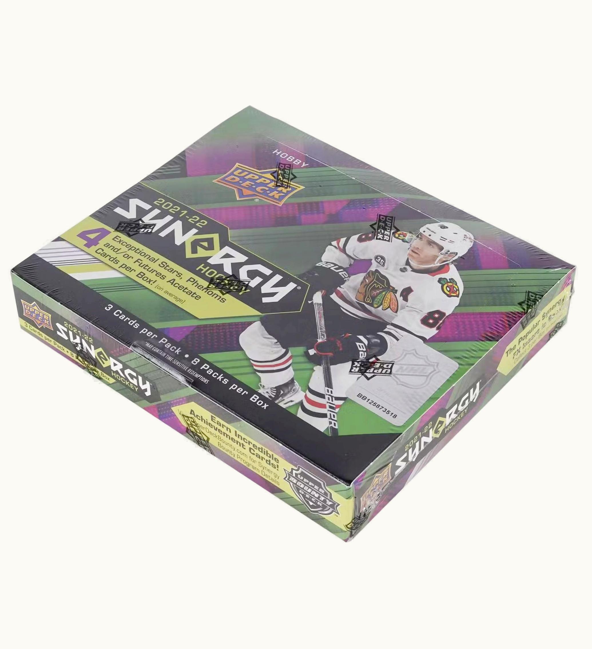 Upper Deck 2021 22 Upper Deck Synergy Hockey Hobby Box