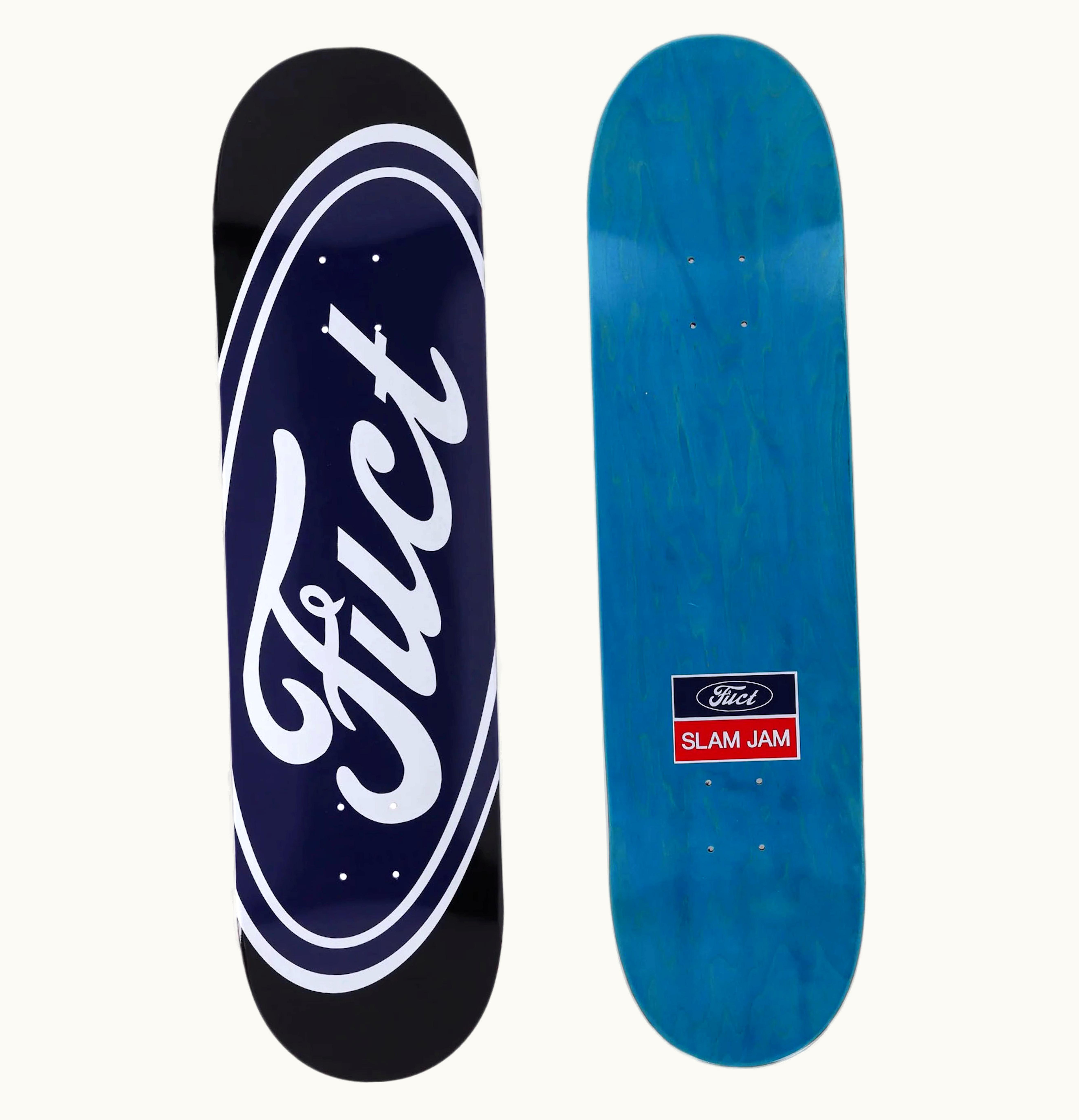Fuct Fuct X Slam Jam Oval Parody Skateboard Deck