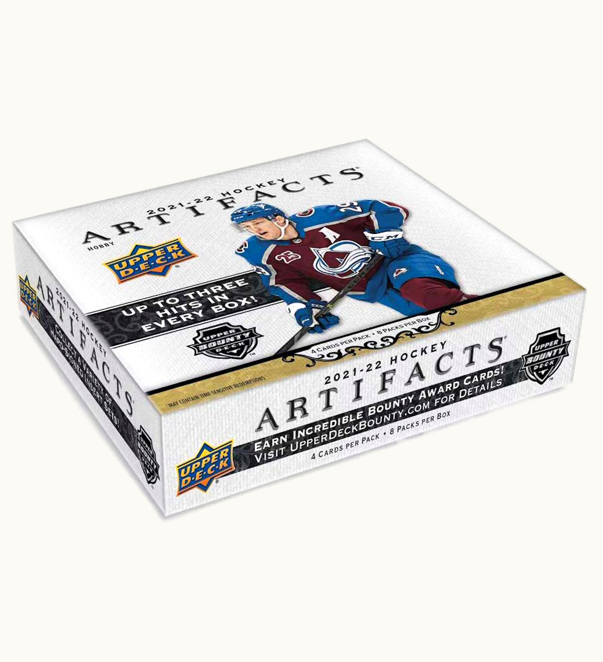 Upper Deck 2021 22 Upper Deck Artifacts Hockey Hobby Box