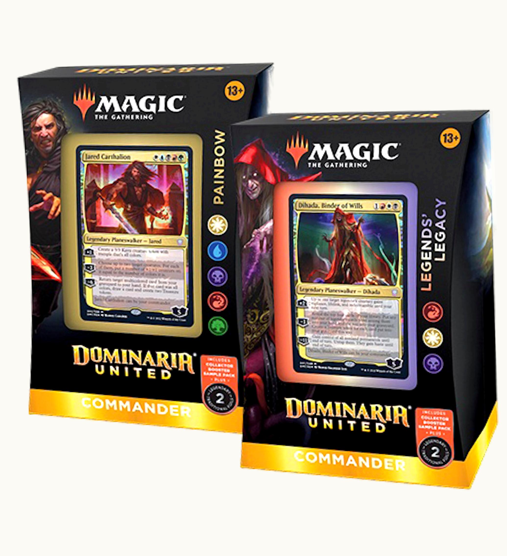 Magic: The Gathering TCG Magic: The Gathering TCG Magic The Gathering TCG Dominaria United Commander Deck Set Of 2