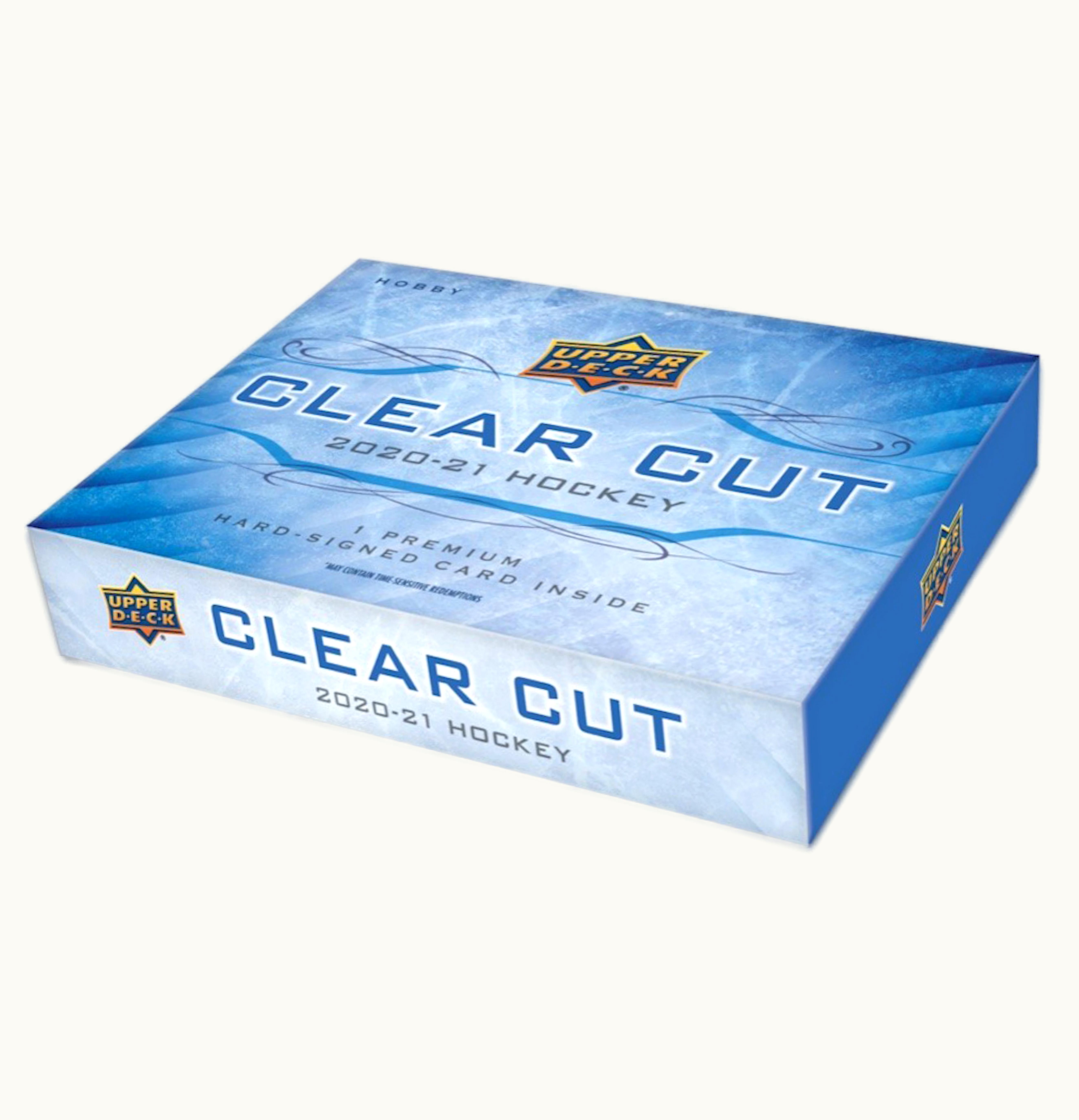 Upper Deck 2020 21 Upper Deck Clear Cut Hockey Hobby Box