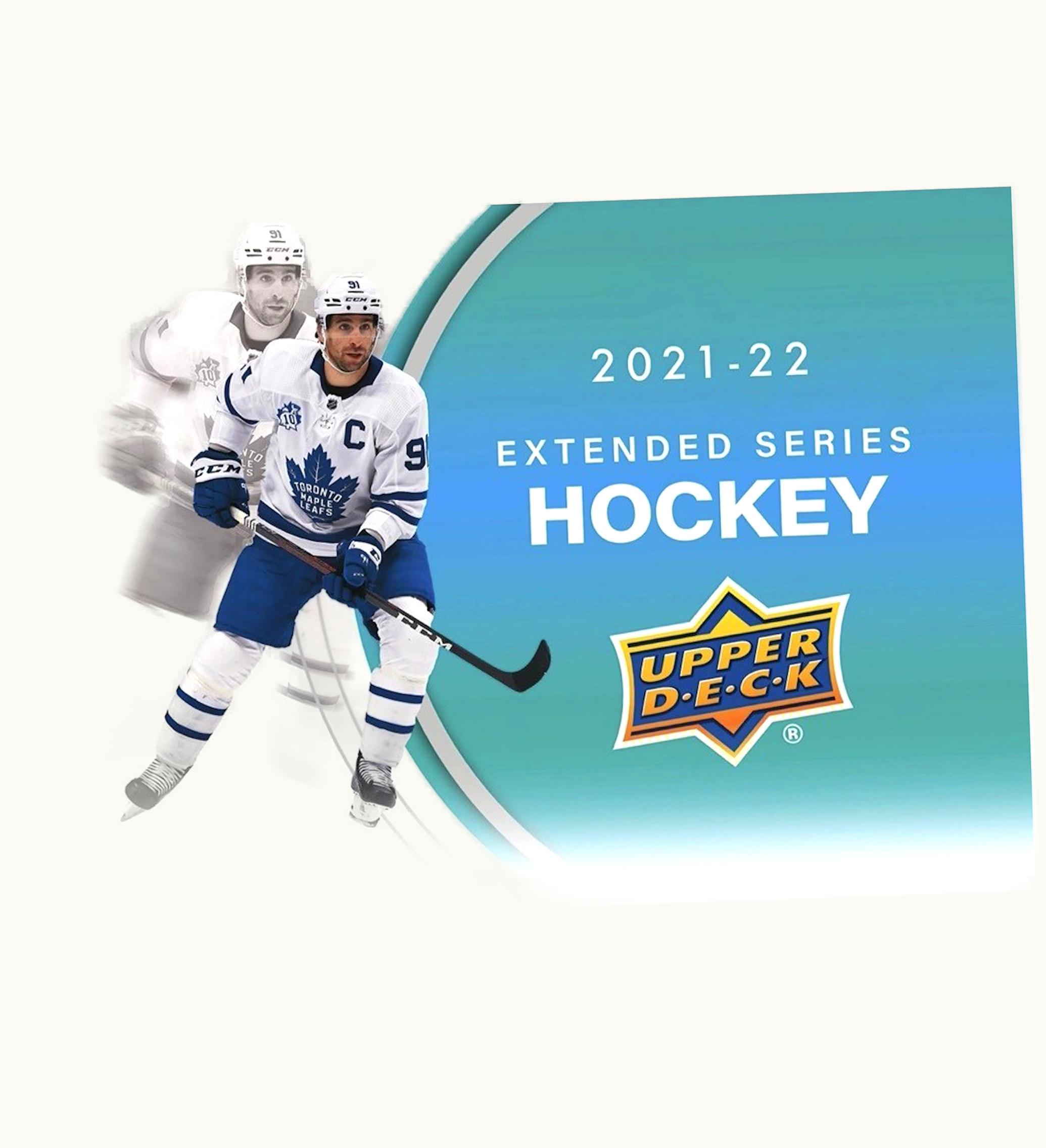Upper Deck 2021 22 Upper Deck Extended Series Hockey 24 Pack Retail Box