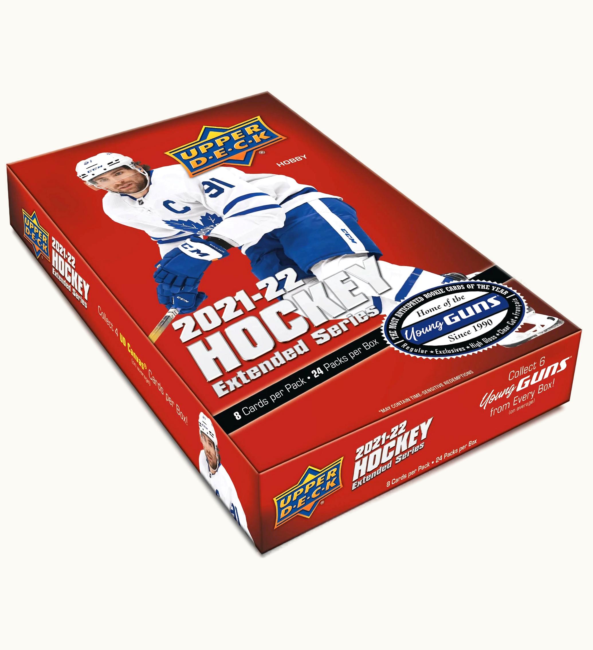 Upper Deck 2021 22 Upper Deck Extended Series Hockey Hobby Box