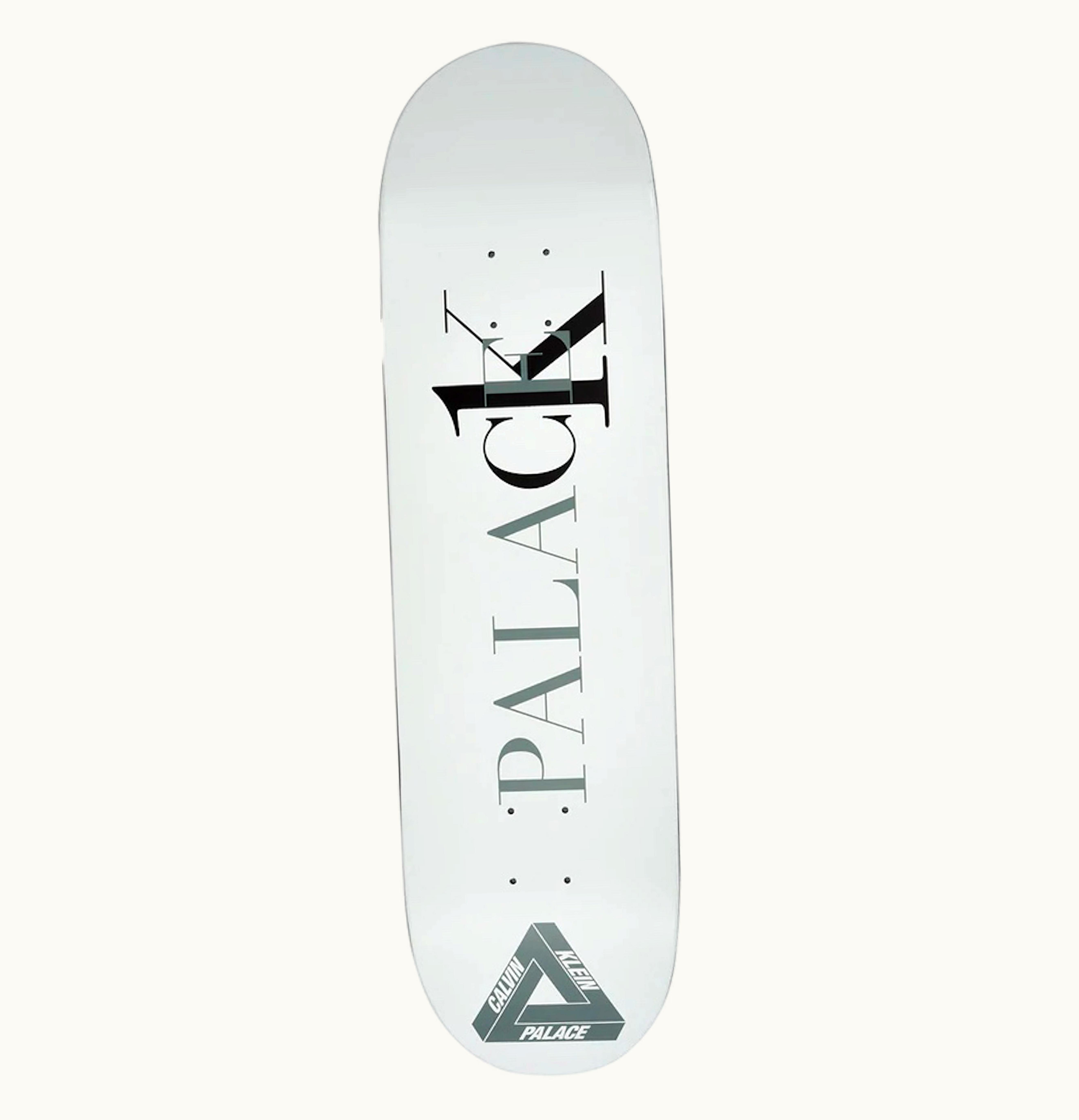 Palace Palace CK1 Skateboard Deck White