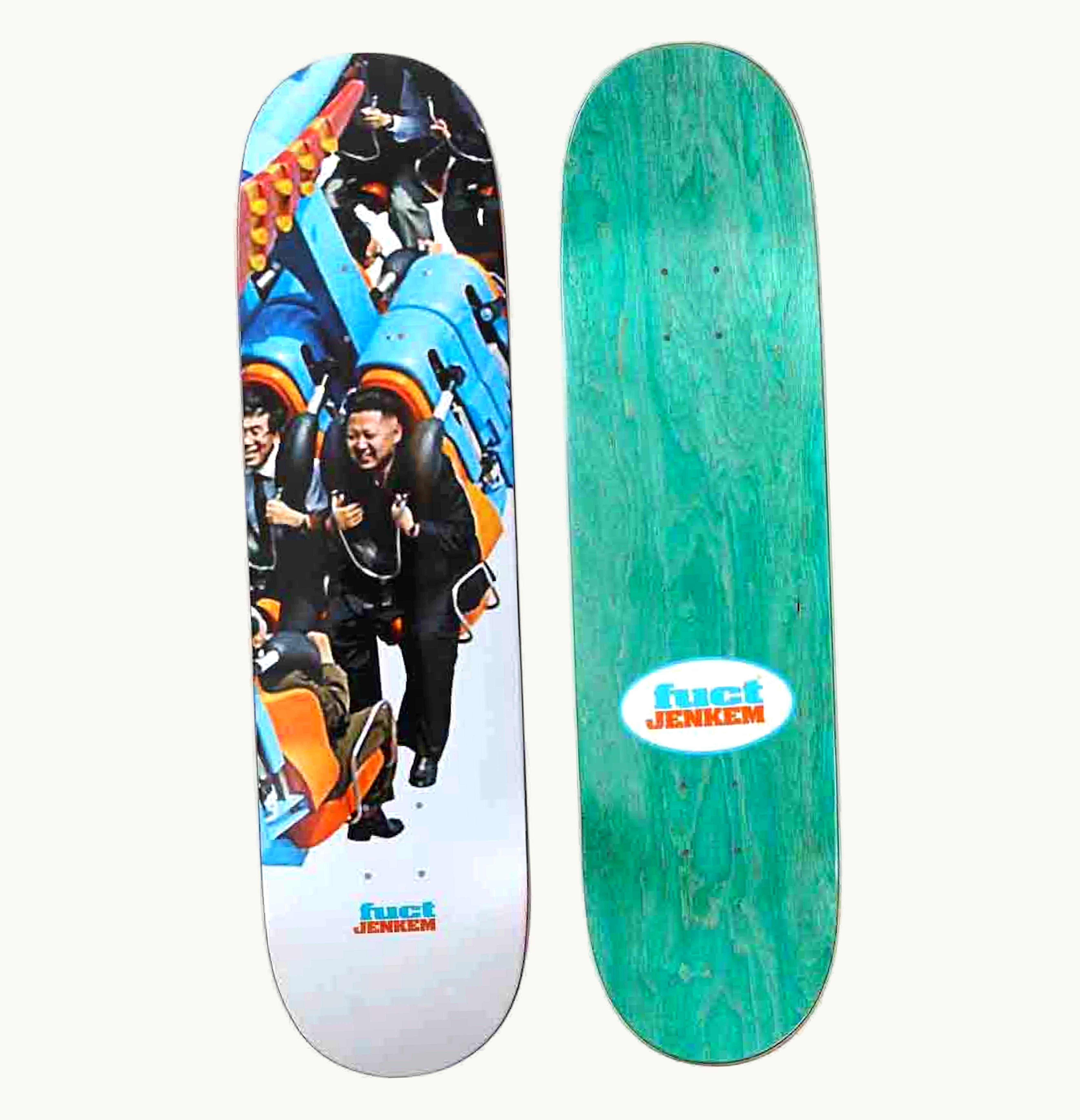 Fuct Fuct X Jenkem Mag Skateboard Deck