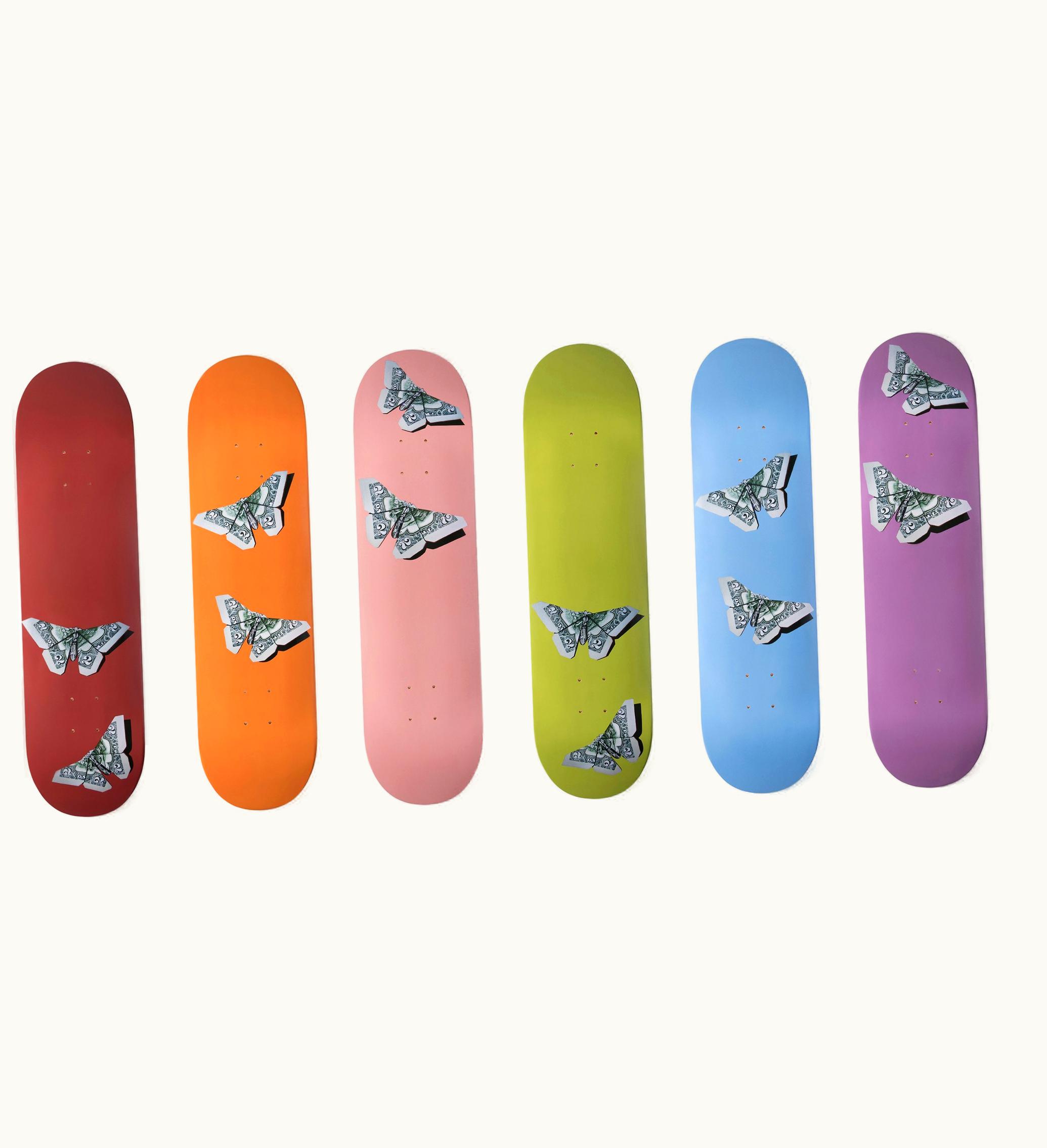 Sue Tsai Sue Tsai Moneyfly Skate Deck Set Edition 100