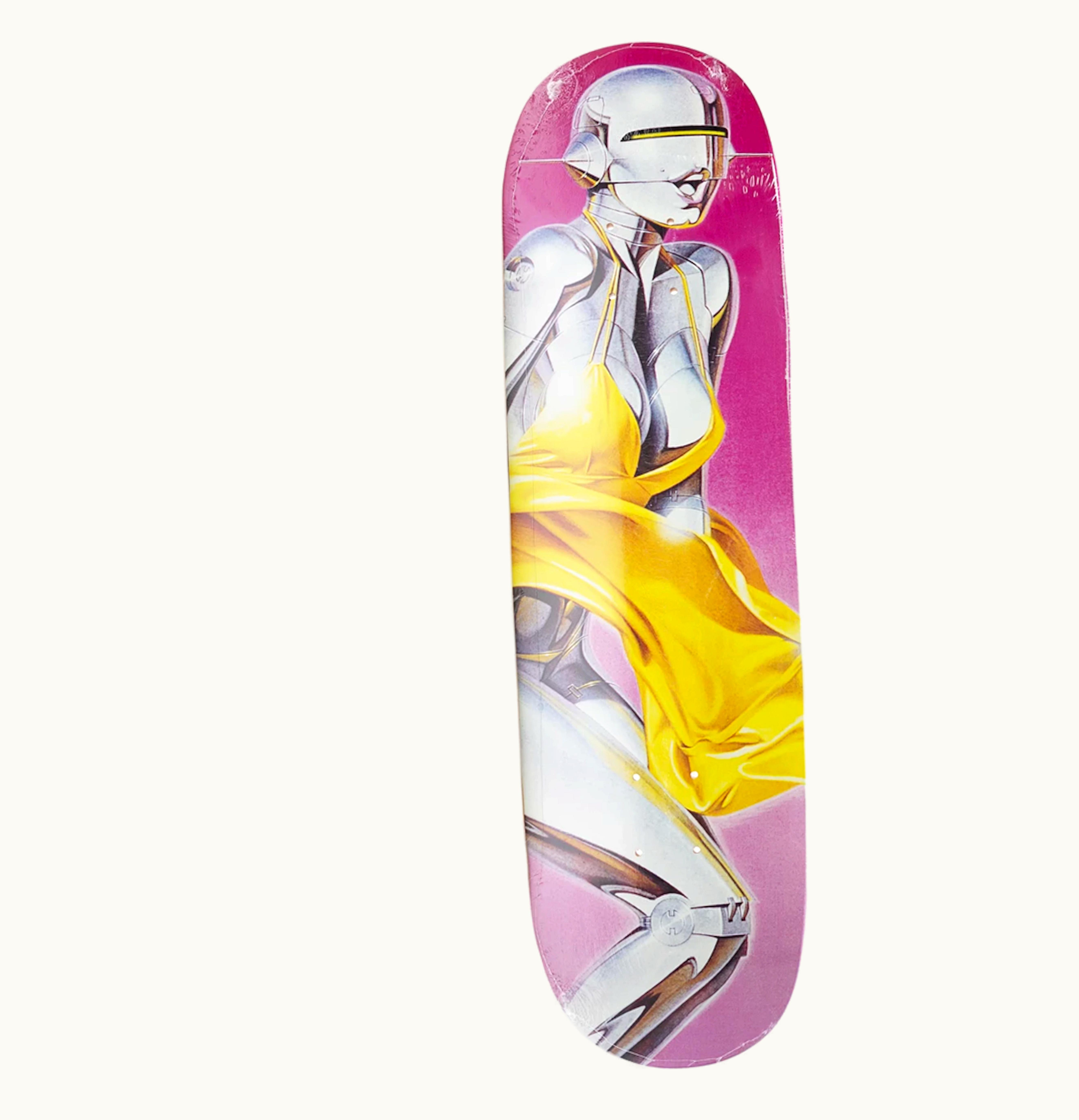 Hajime Sorayama Hajime Sorayama Sorayama Sexy Robot 03 Skateboard Deck Multi