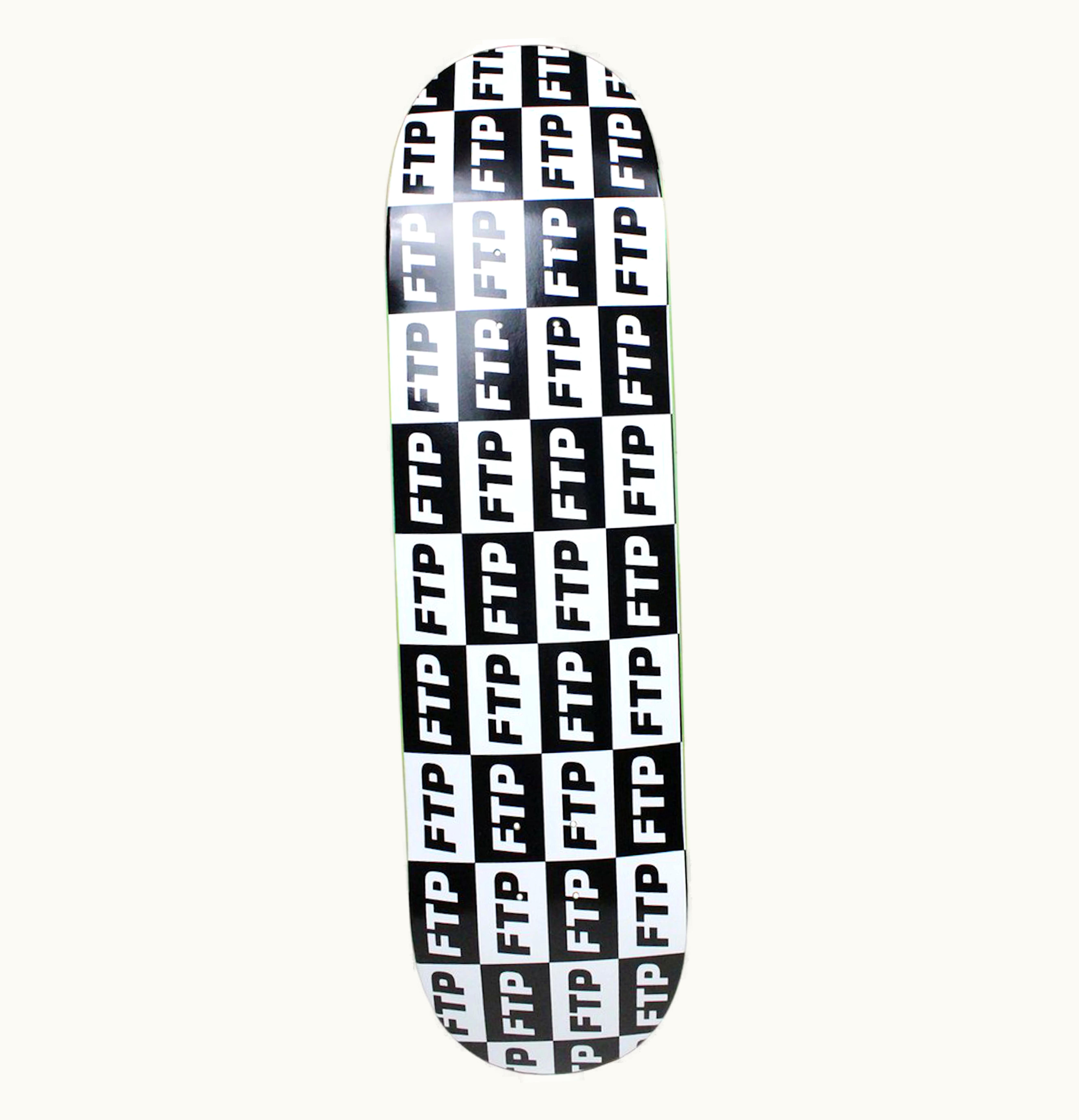 FTP FTP Checkered Logo Skateboard Deck