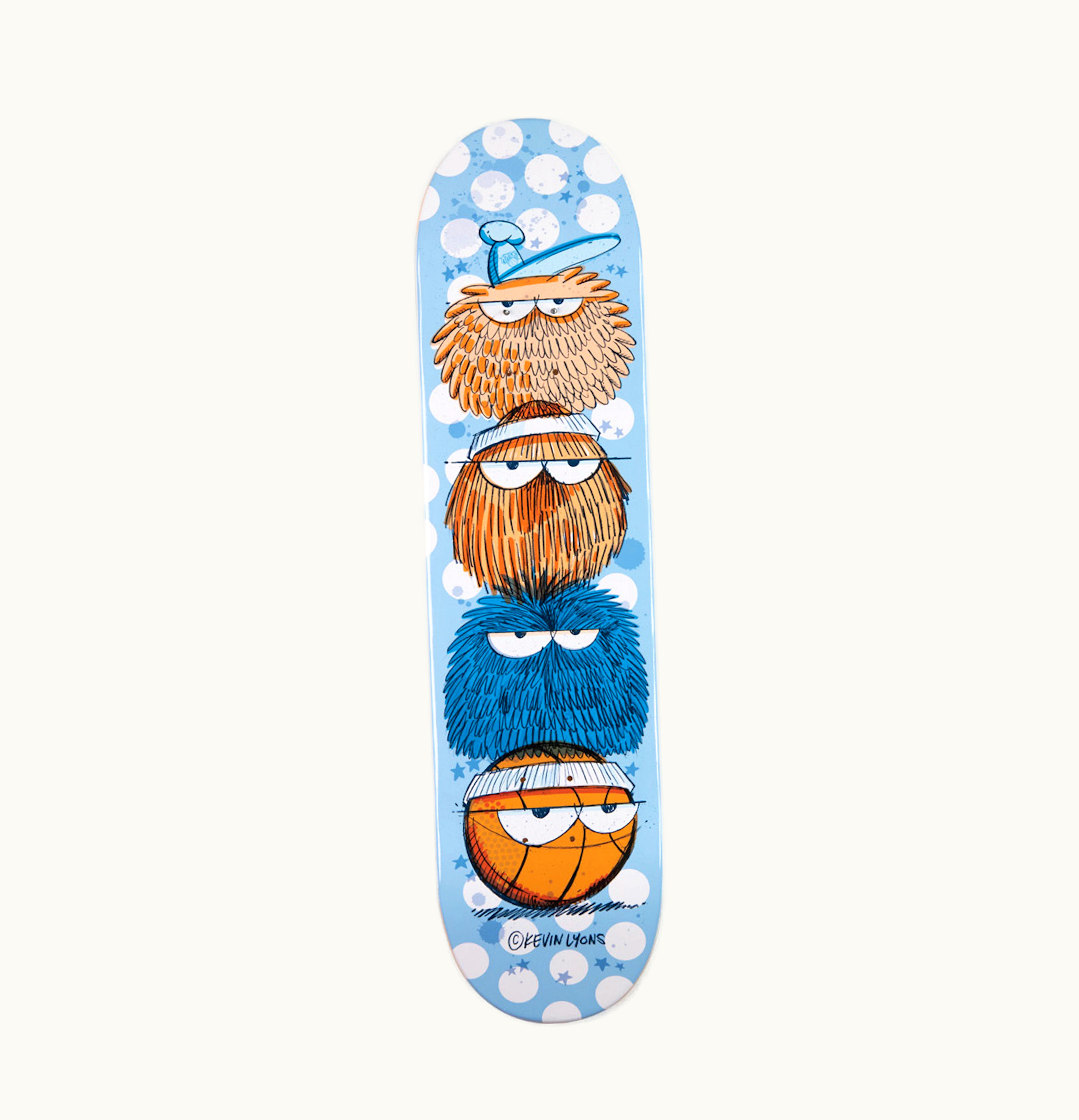 Kevin Lyons Kevin Lyons 96 Knicks Skateboard Deck Signed Edition Of 150