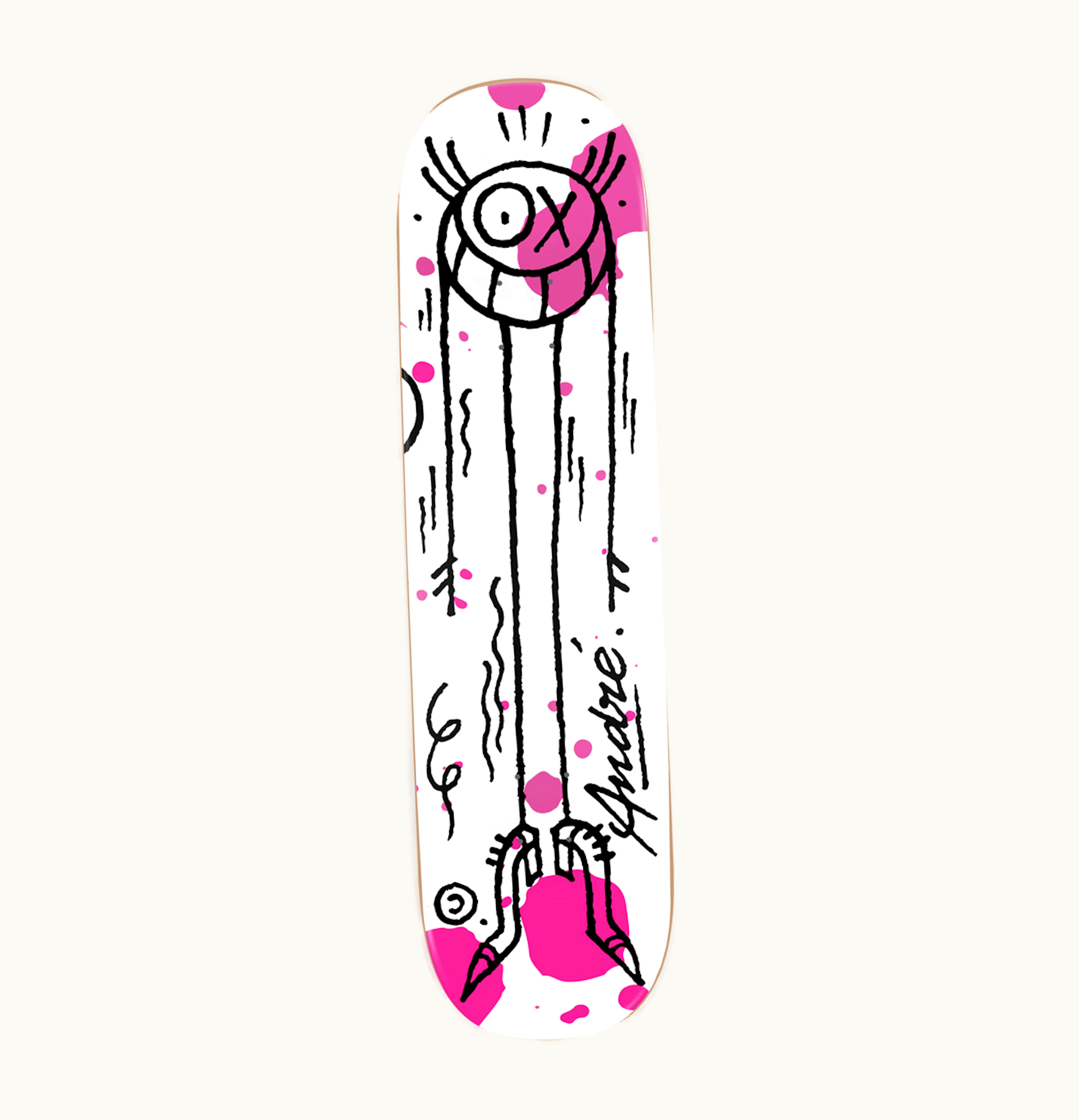 Mr. André Mr. André Mr Andre Menage A Trois Ou Quatre 4 Skateboard Deck Signed Edition Of 75