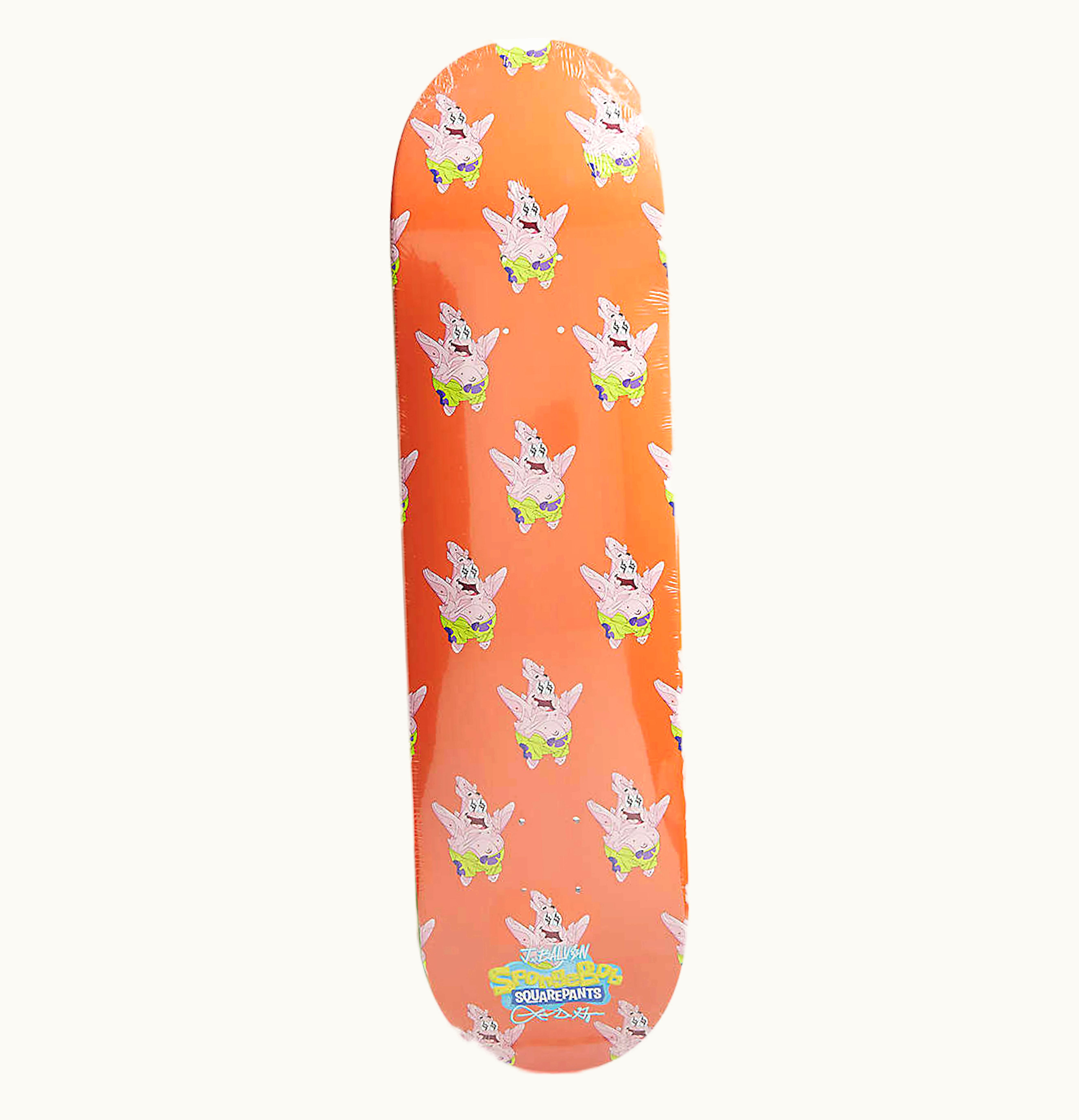 Louis De Guzman Louis De Guzman Spongebob X J Balvin Skateboard Deck Orange