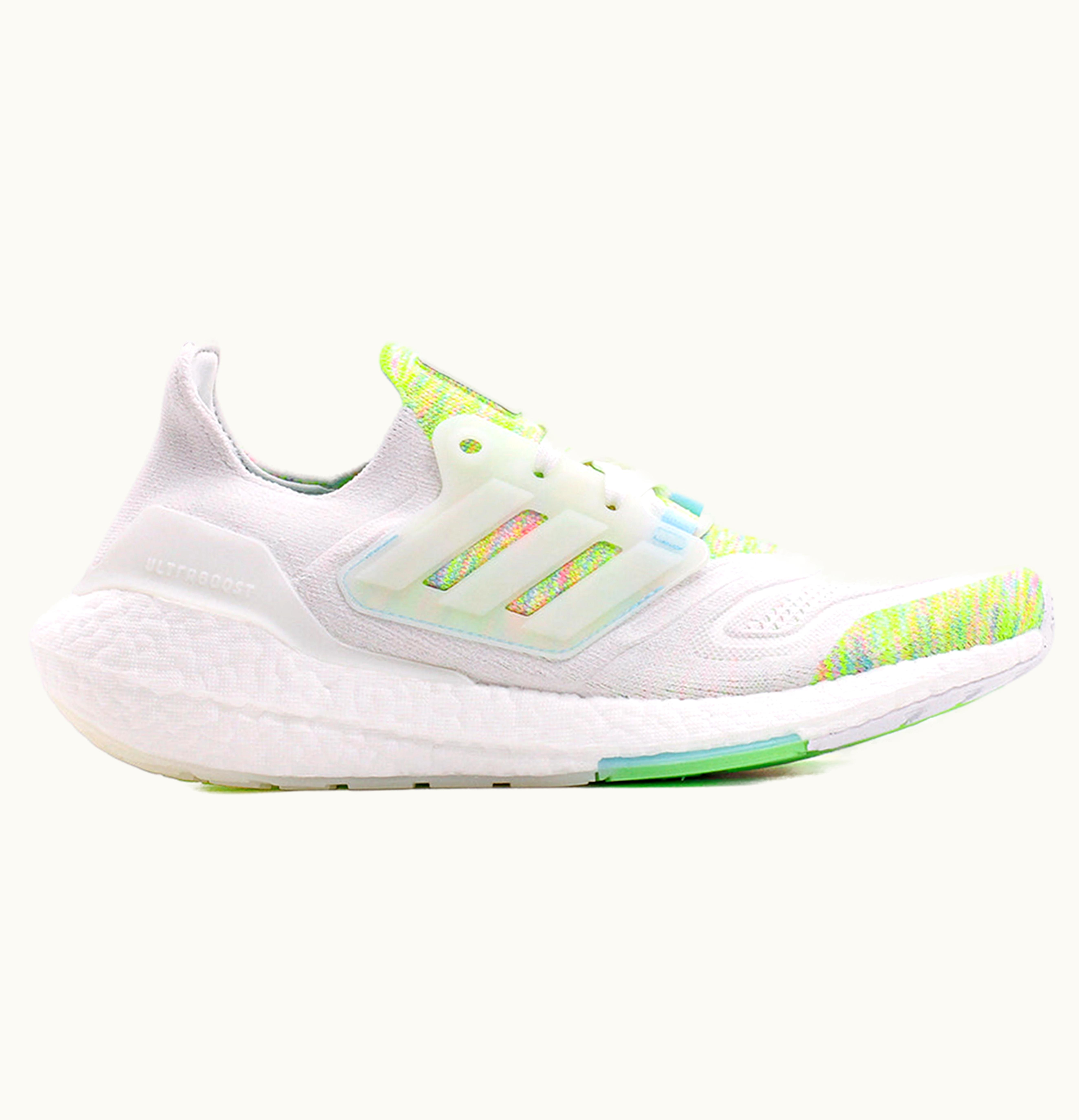 Adidas adidas Ultra Boost 22 White Bliss Blue Solar Green