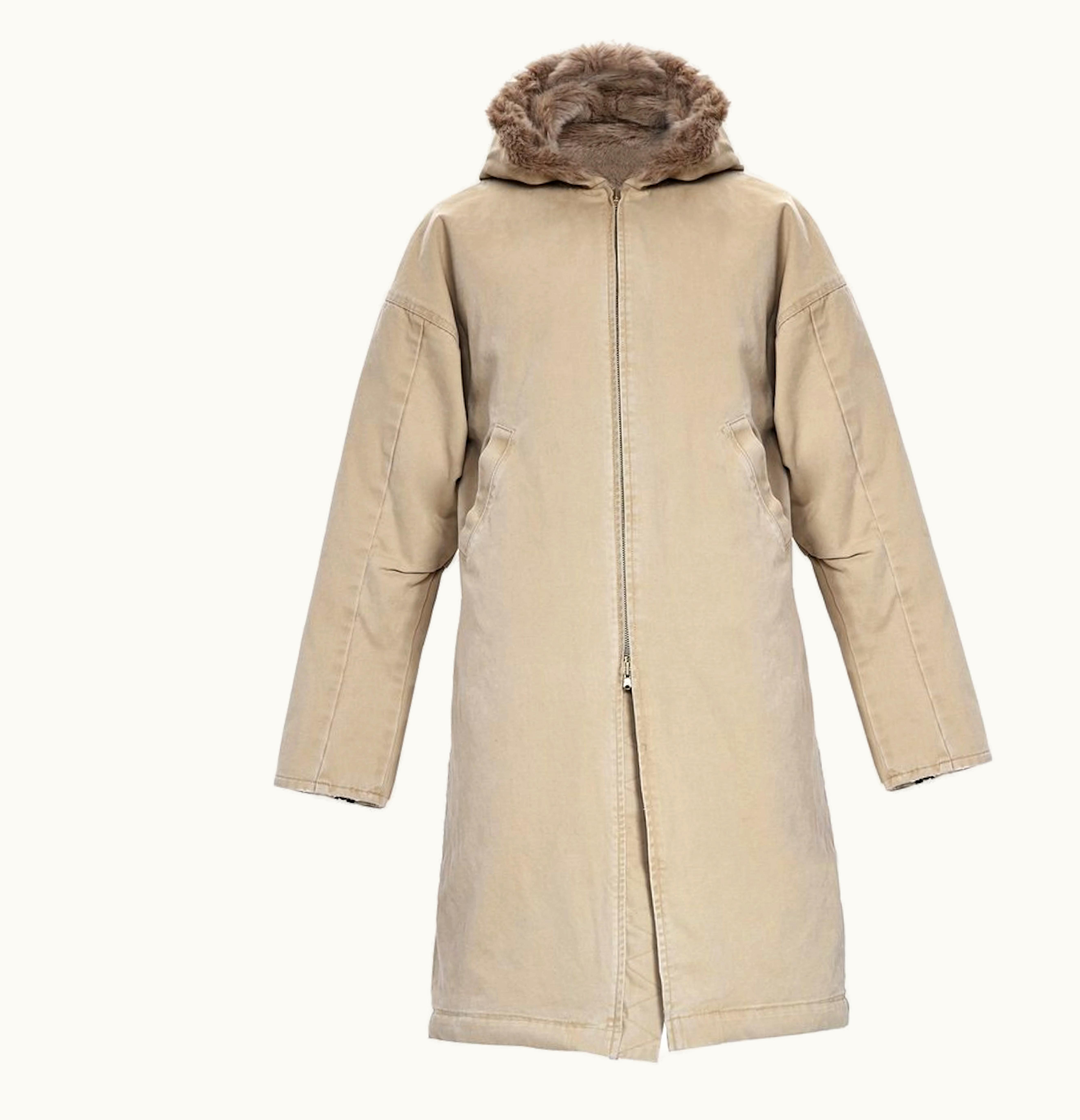 Fear of God Fear Of God Hooded Heavy Canvas Deck Coat Khaki