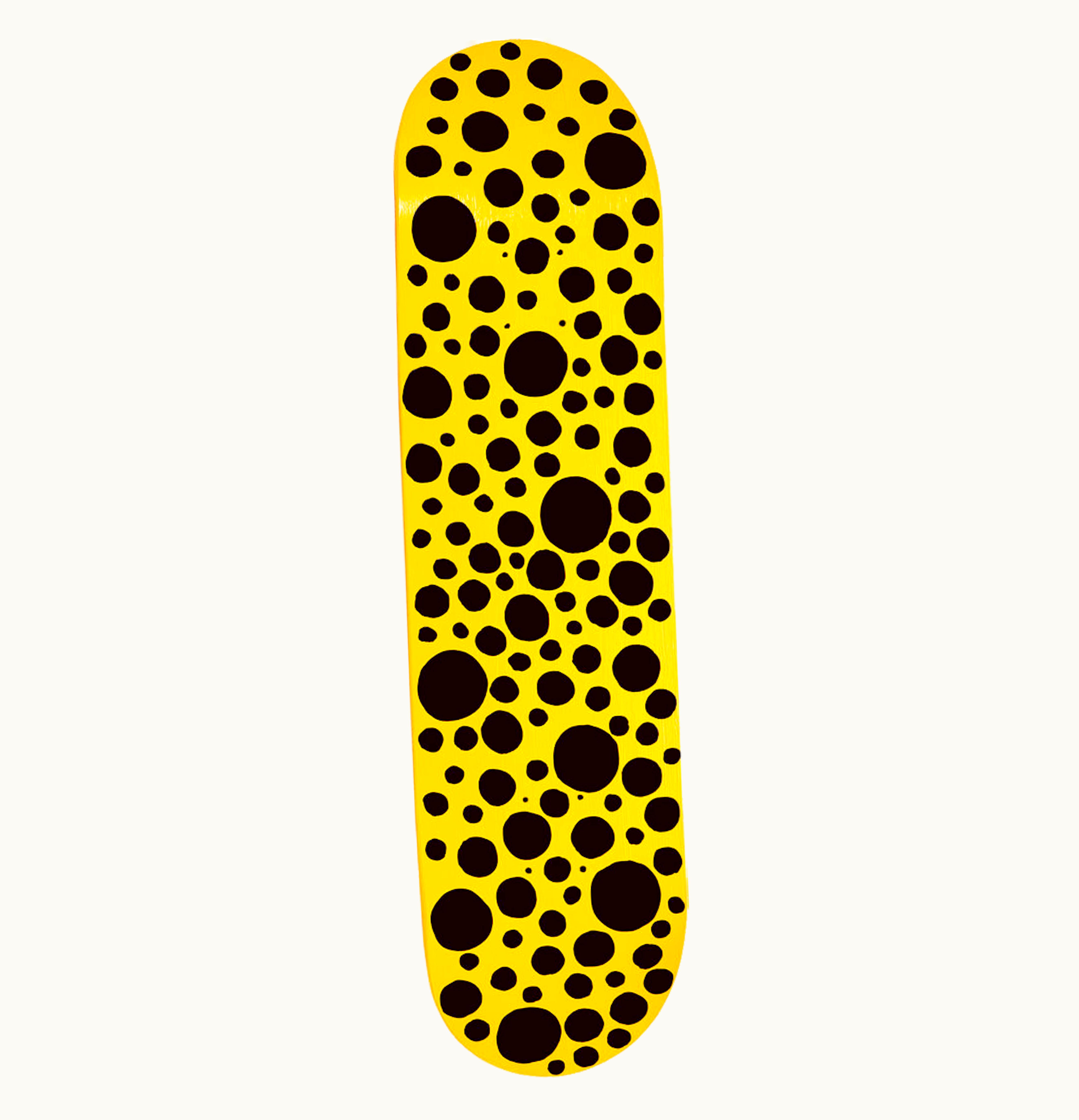 Yayoi Kusama Yayoi Kusama Black Dots Skateboard Deck Small Dots