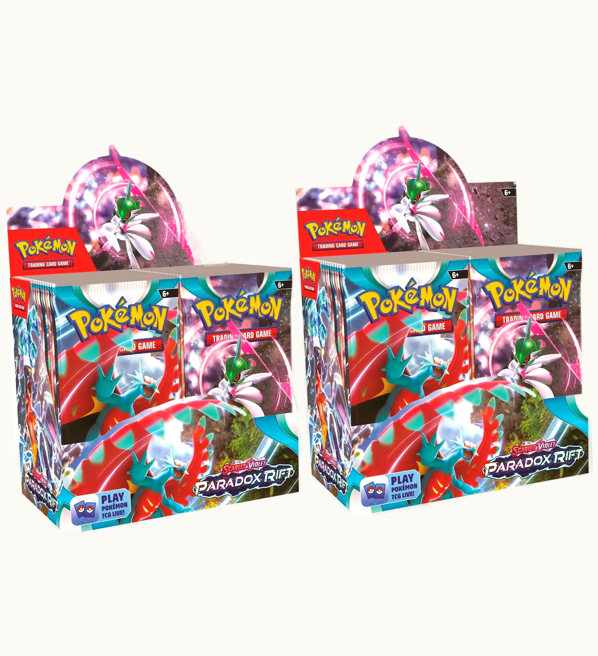 Pokemon Pokemon TCG Scarlet Violet Paradox Rift Booster Box 2x Lot