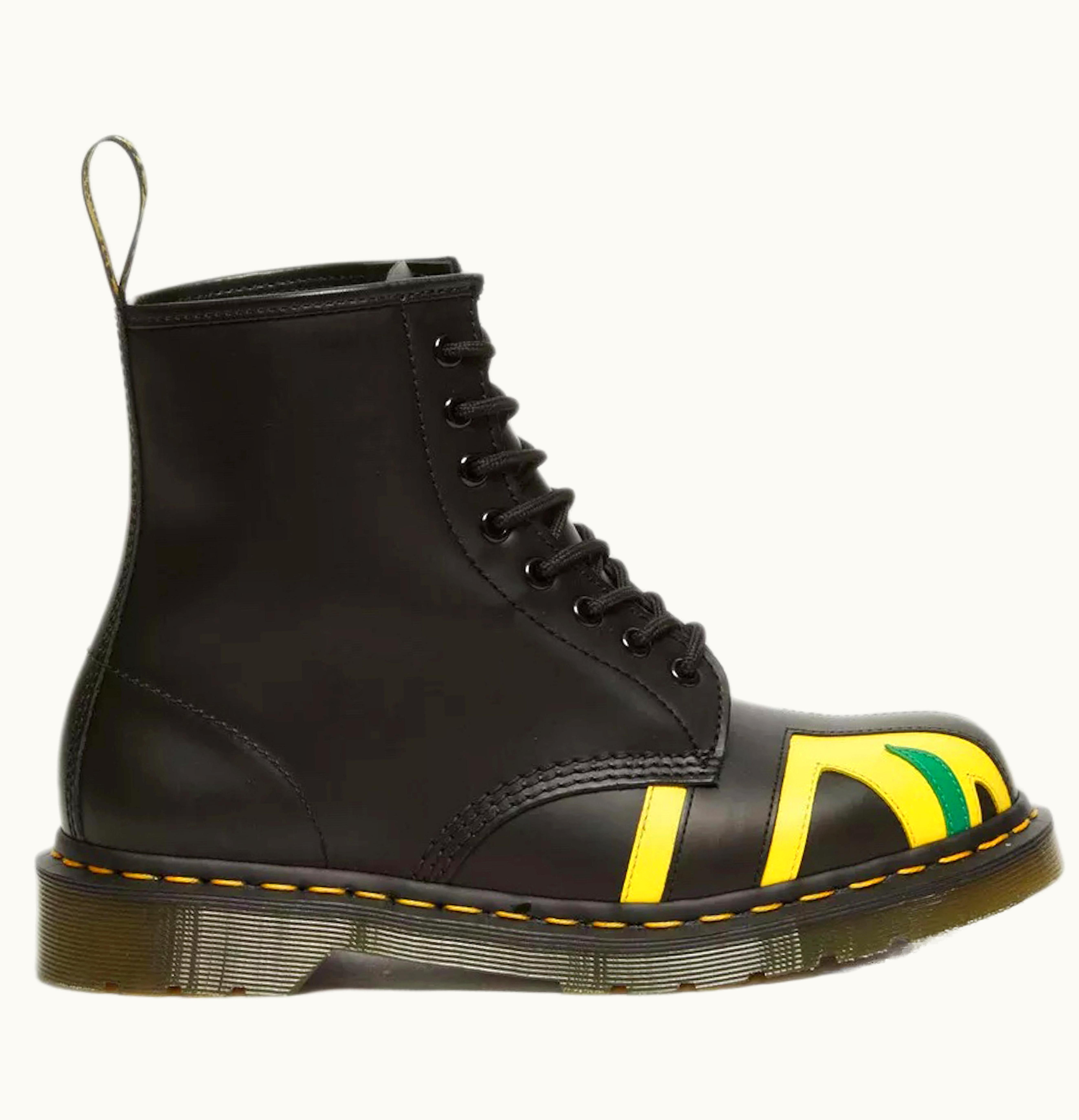 Dr. Martens Dr. Martens Dr Martens 1460 Boot Denim Tears Black