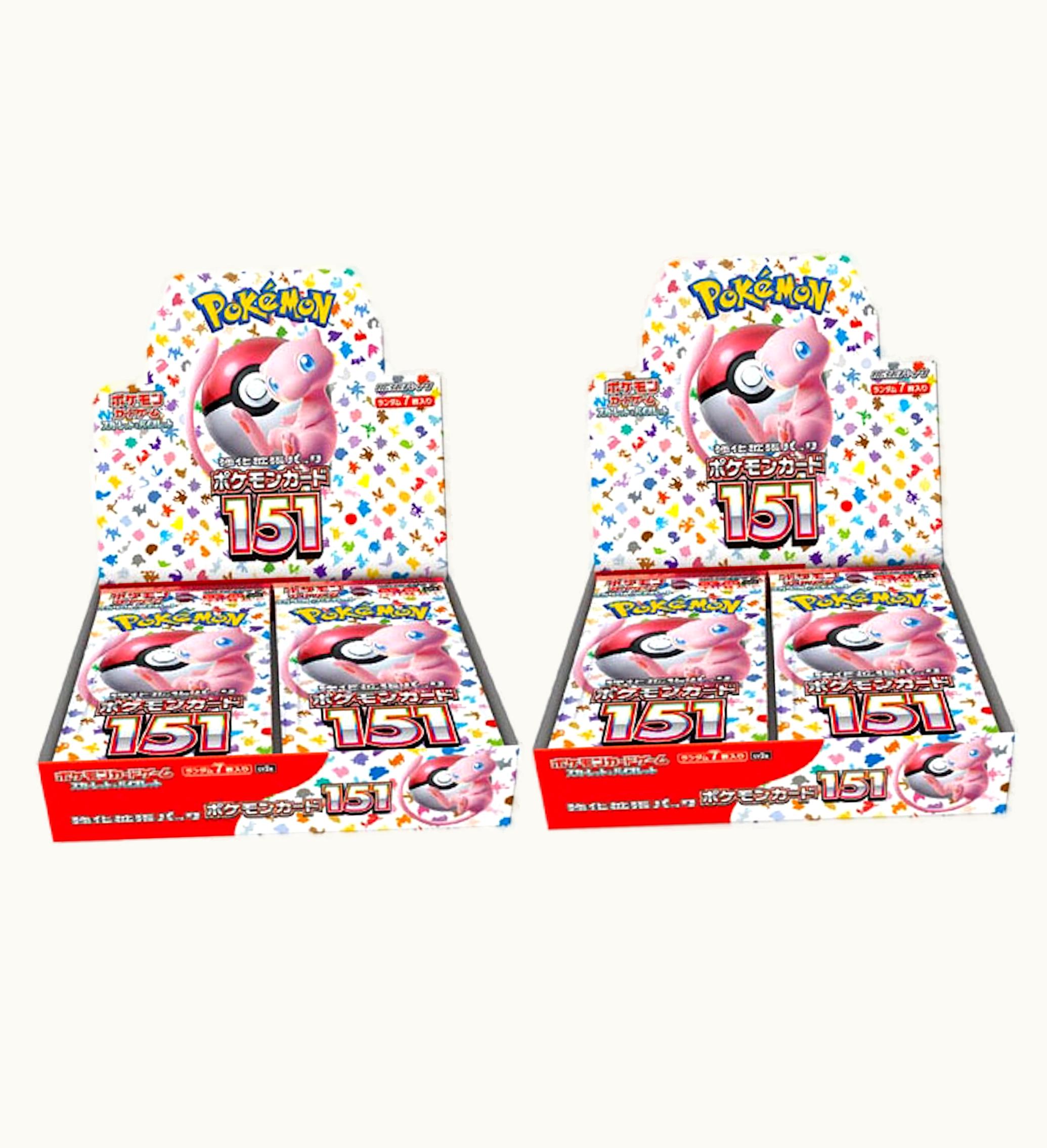 Pokemon Pokemon TCG Scarlet Violet 151 Enhanced Expansion Pack Japanese 2x Lot