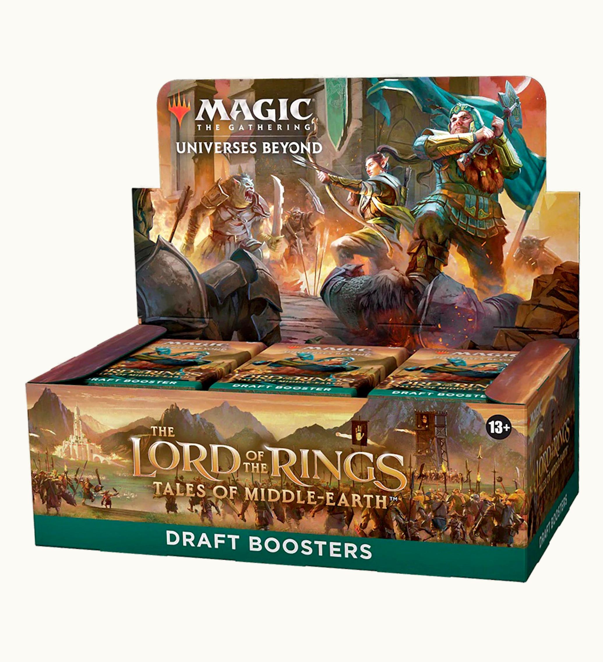 Magic: The Gathering TCG Magic: The Gathering TCG Magic The Gathering TCG The Lord Of The Rings Tales Of Middle Earth Draft Booster Box