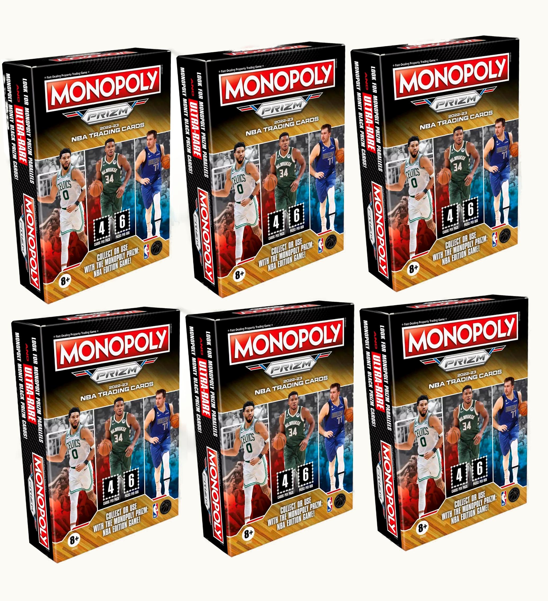 Panini 2022 23 Panini Prizm Monopoly Basketball Blaster Booster Box 6x Lot