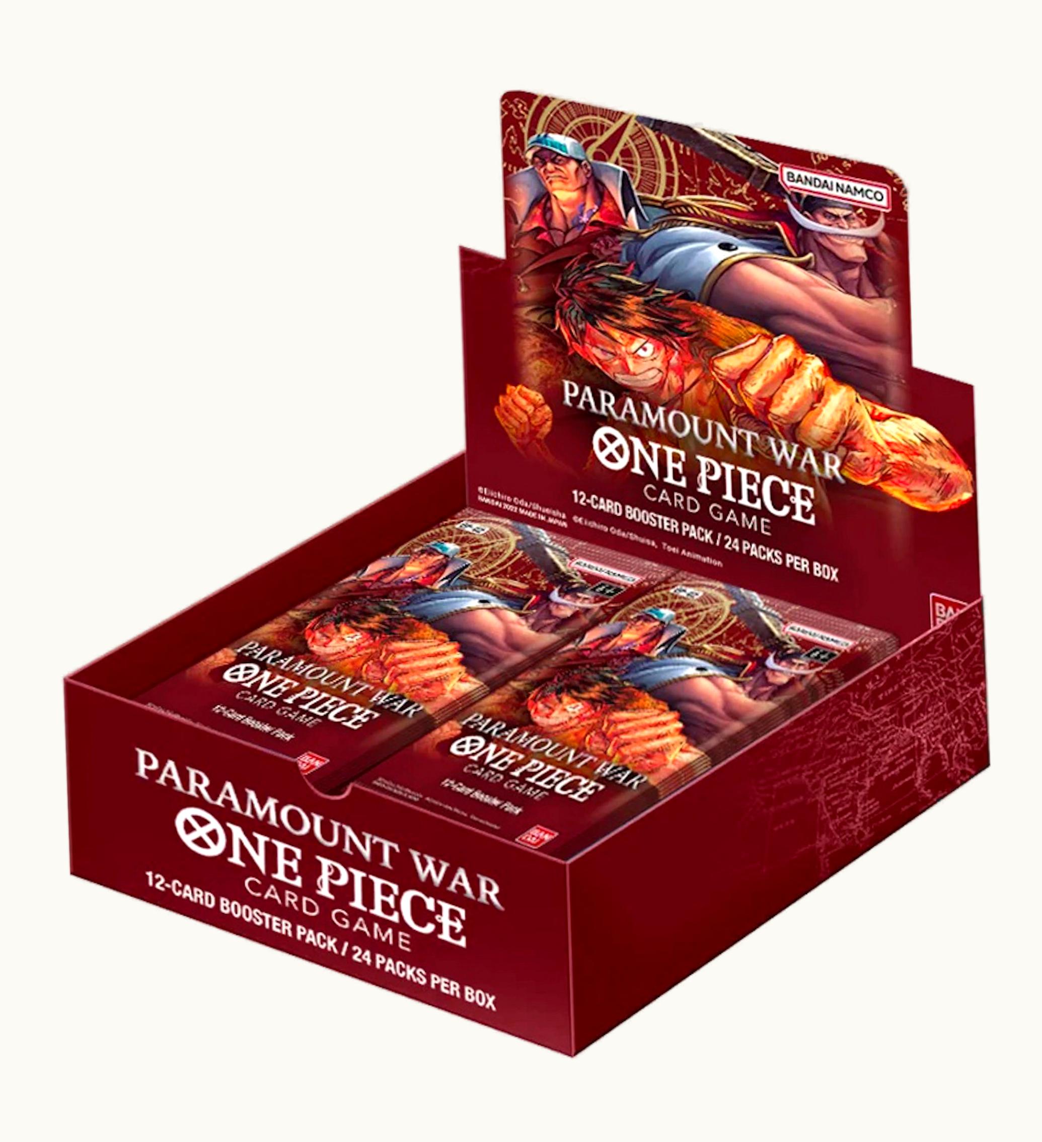 Bandai Bandai One Piece Card Game Paramount War Booster Box Op 02 English