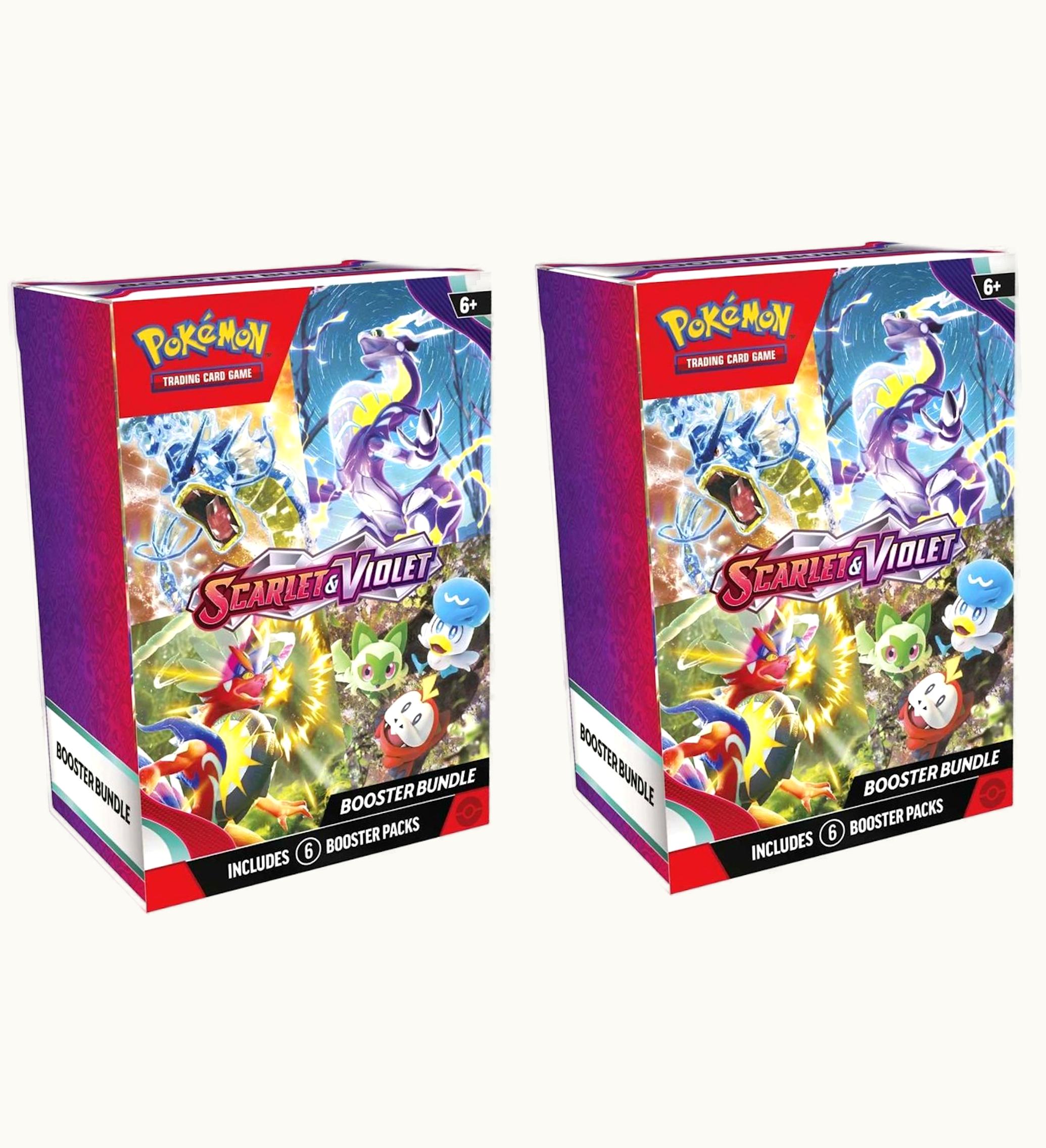 Pokemon Pokemon TCG Scarlet Violet Booster Bundle 2x Lot