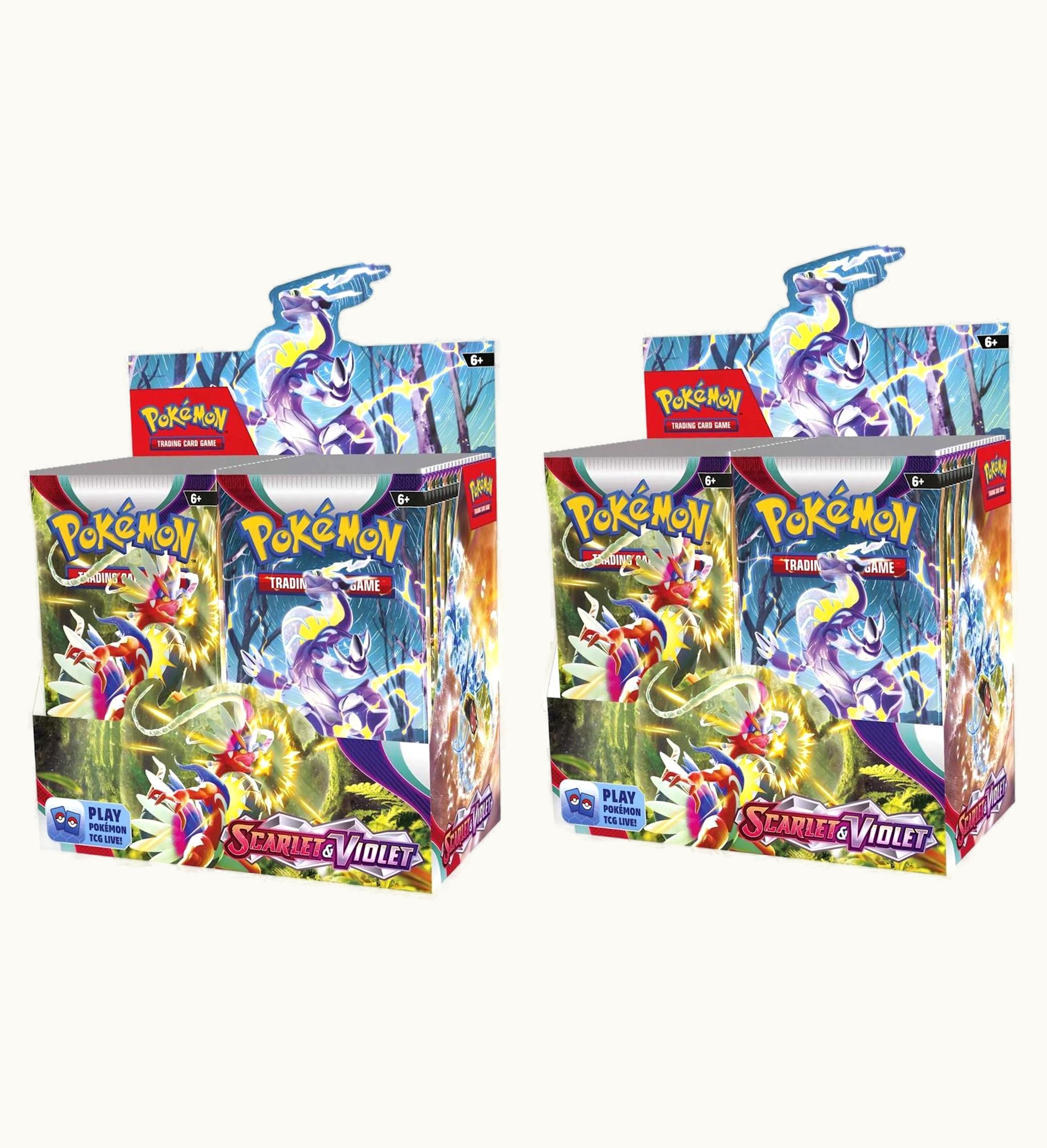 Pokemon Pokemon TCG Scarlet Violet Booster Box 2x Lot