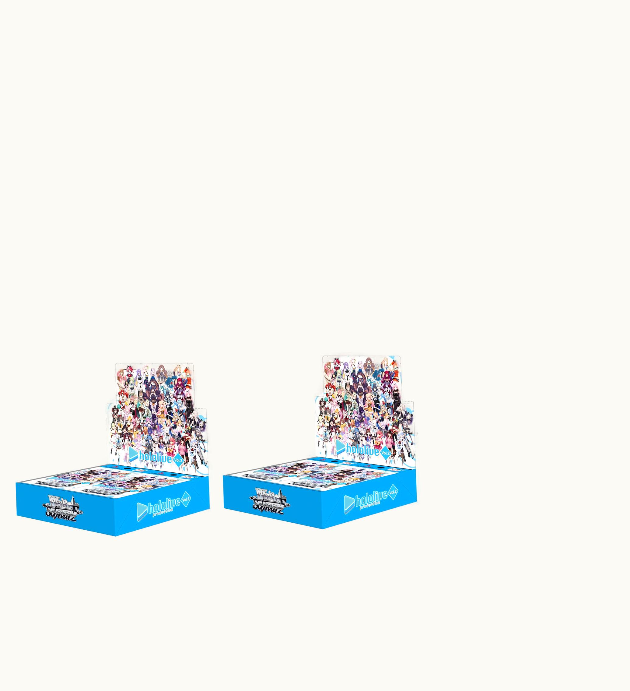 Weiss Schwarz Weiss Schwarz Hololive Production Vol 2 Booster Box Japanese 6x Lot