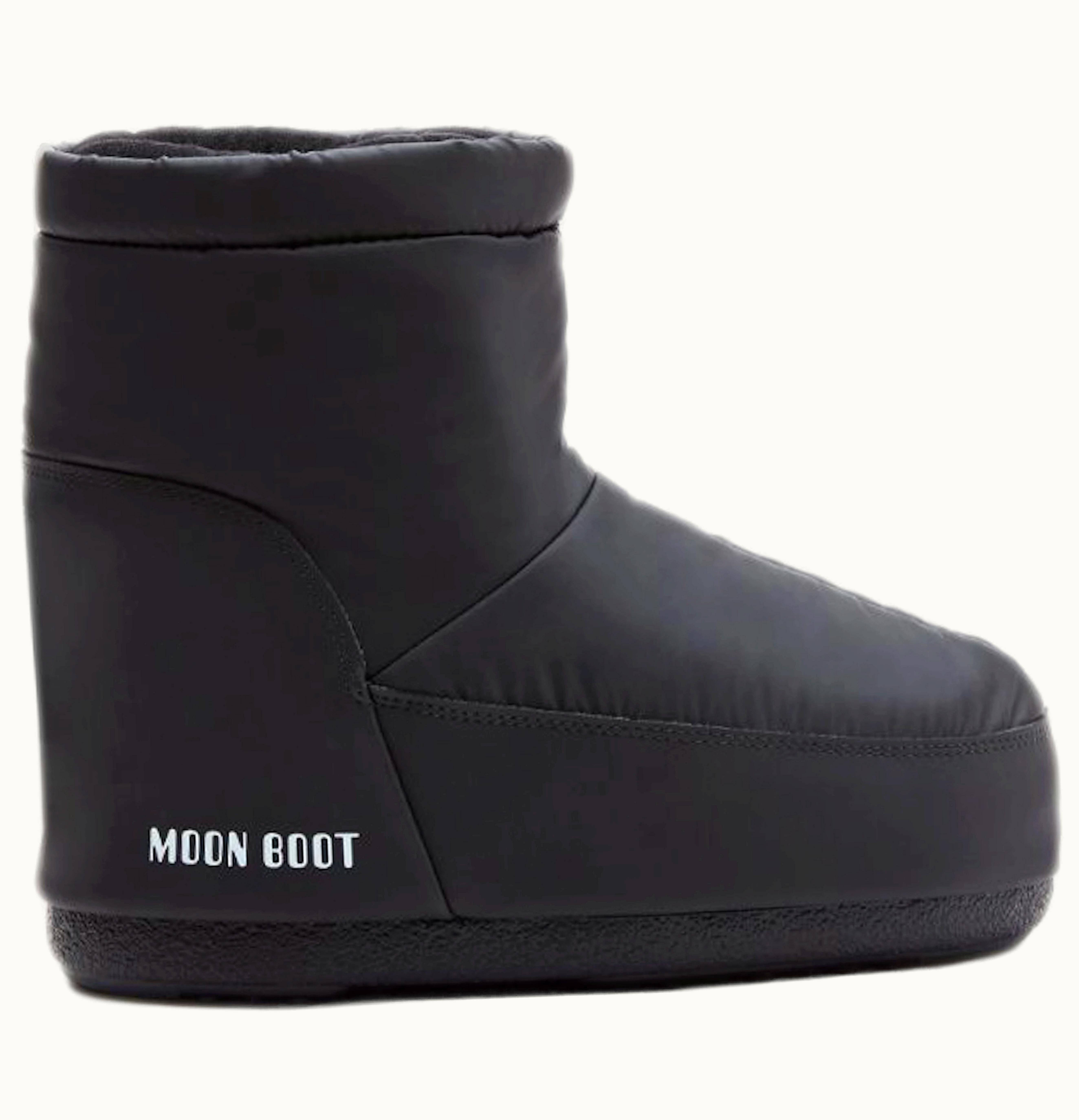 Moon Boot Moon Boot No Lace Rubber Boot Black
