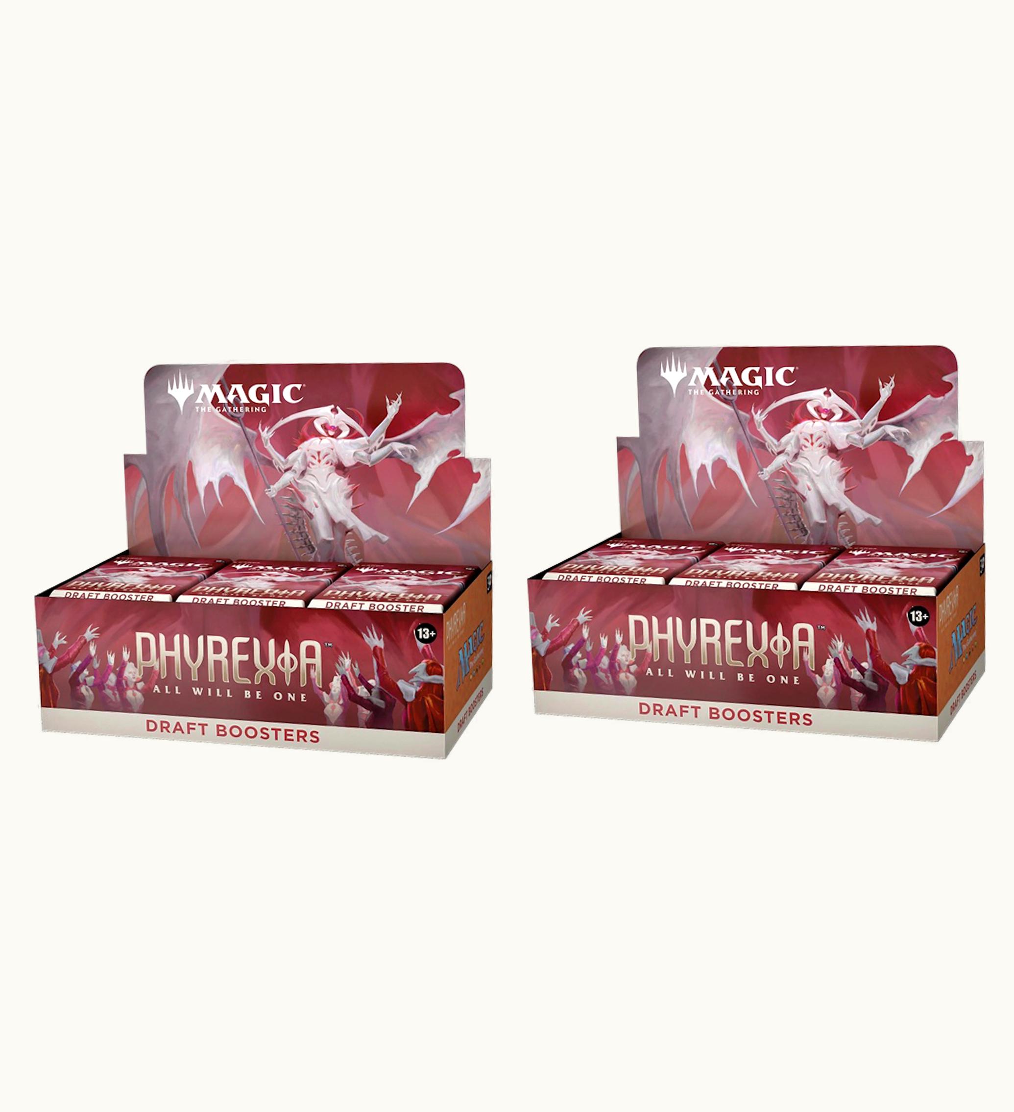 Magic: The Gathering TCG Magic: The Gathering TCG Magic The Gathering TCG Phyrexia All Will Be One Draft Booster Box 2x Lot