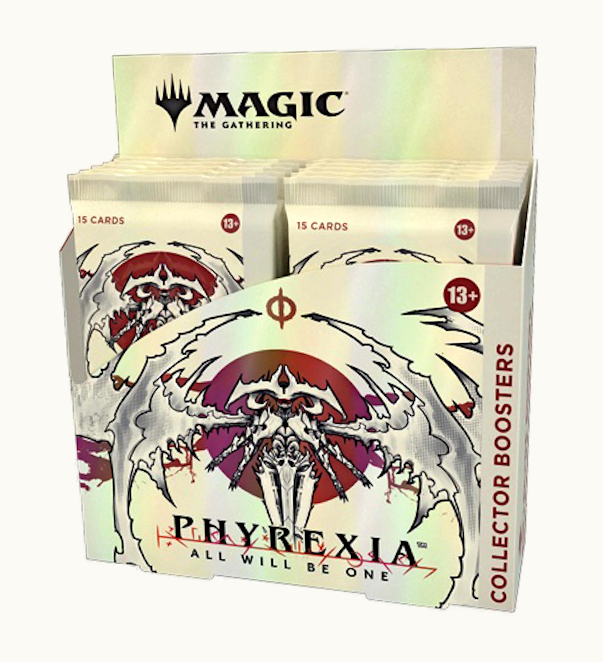 Magic: The Gathering TCG Magic: The Gathering TCG Magic The Gathering TCG Phyrexia All Will Be One Collector Booster Box 12 Packs 180 Cards