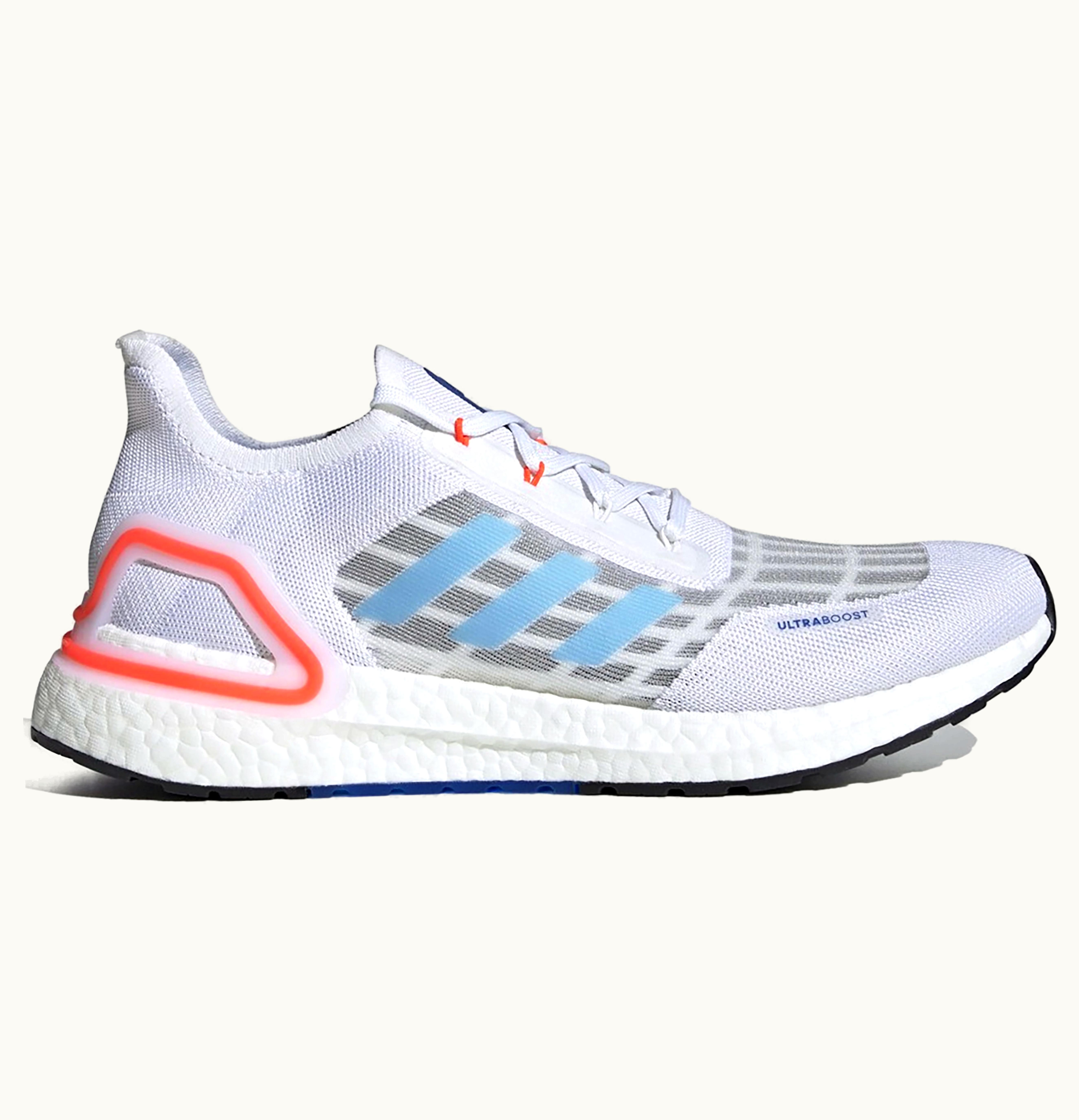 Adidas adidas Ultra Boost SummerRdy White Glory Blue Solar Red