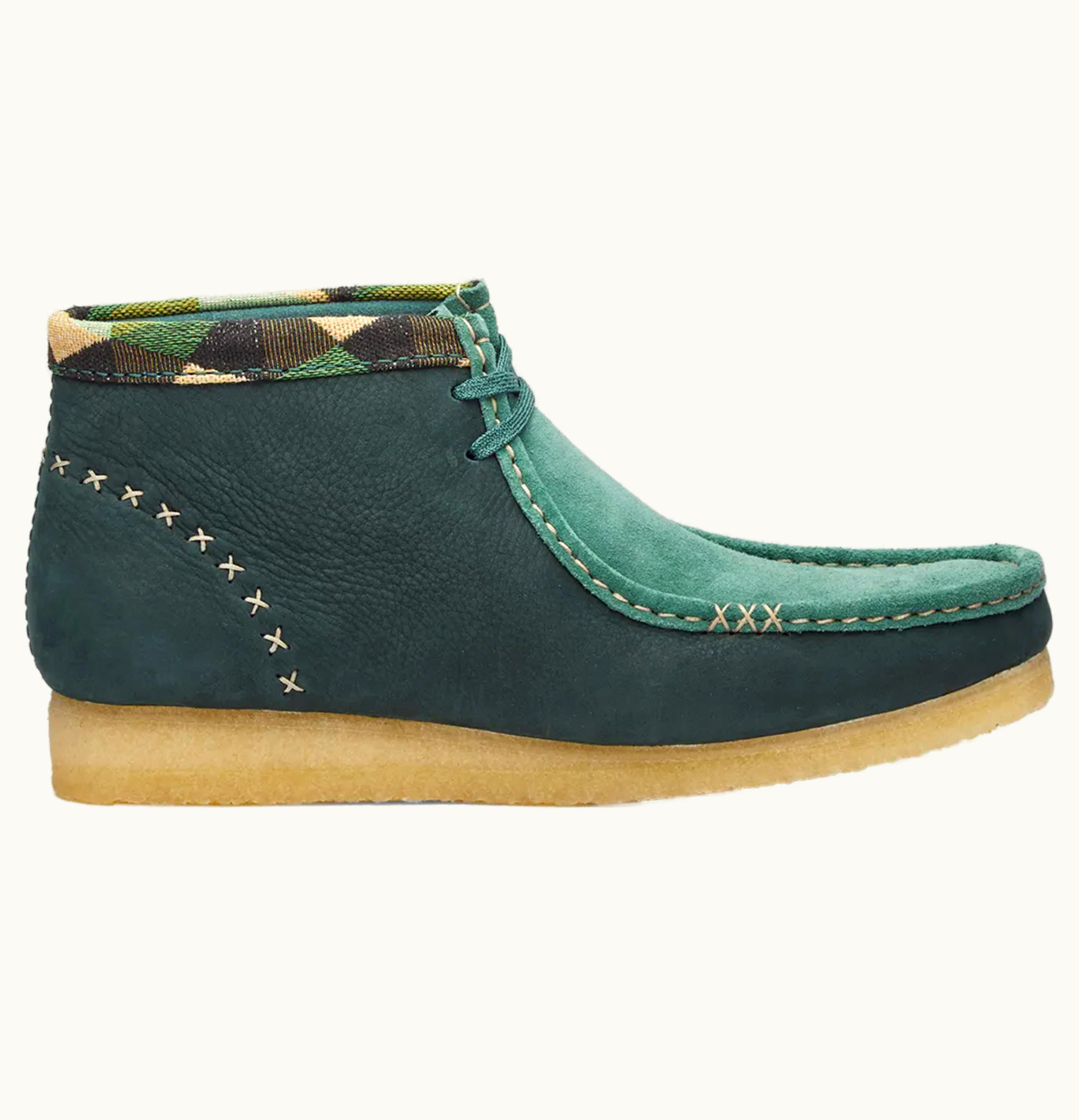 Clarks Clarks Originals Wallabee Boots End Artisan Craft Green