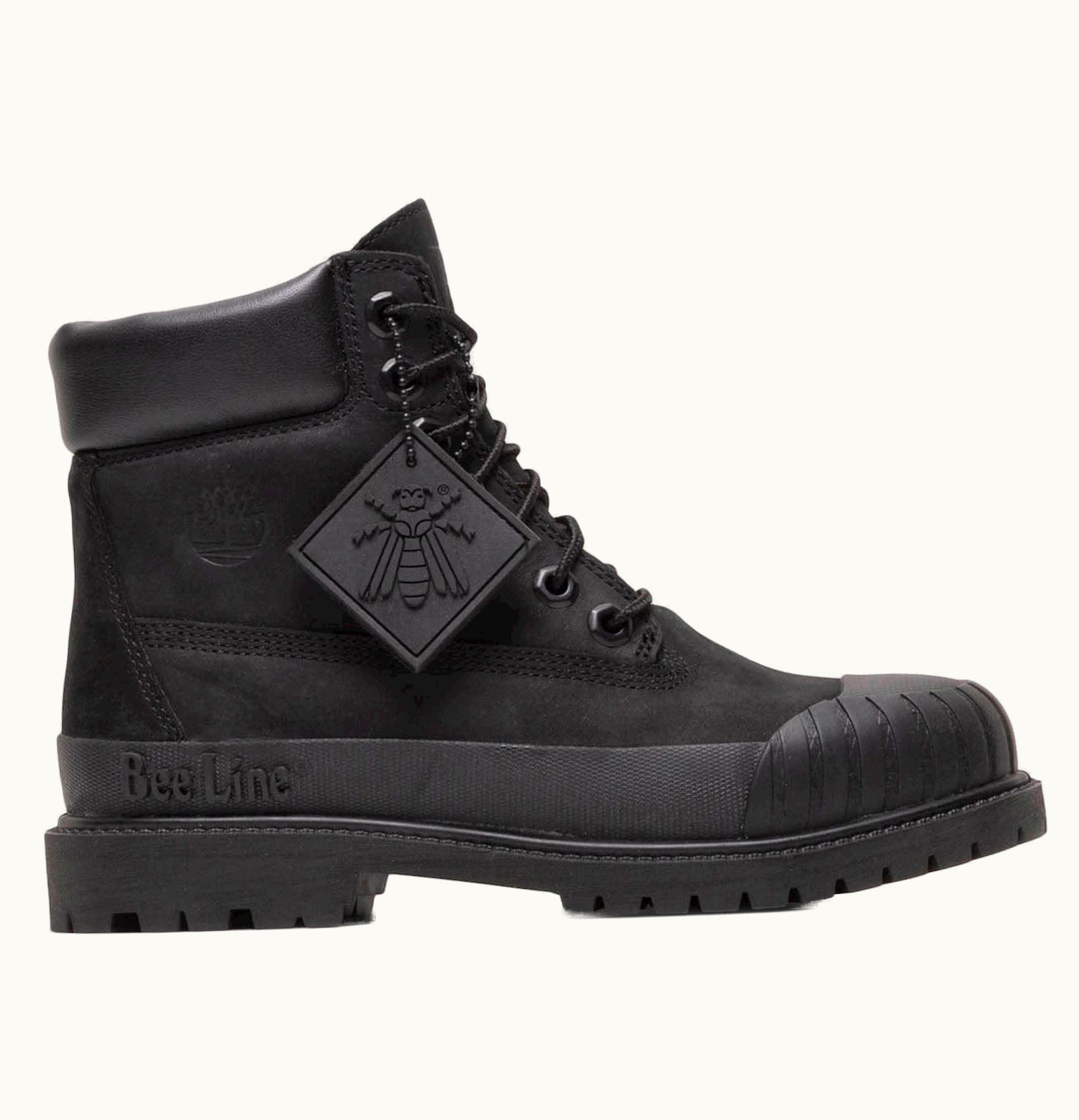 Timberland Timberland 6 Premium Beeline Rubber Toe Black Nubuck W