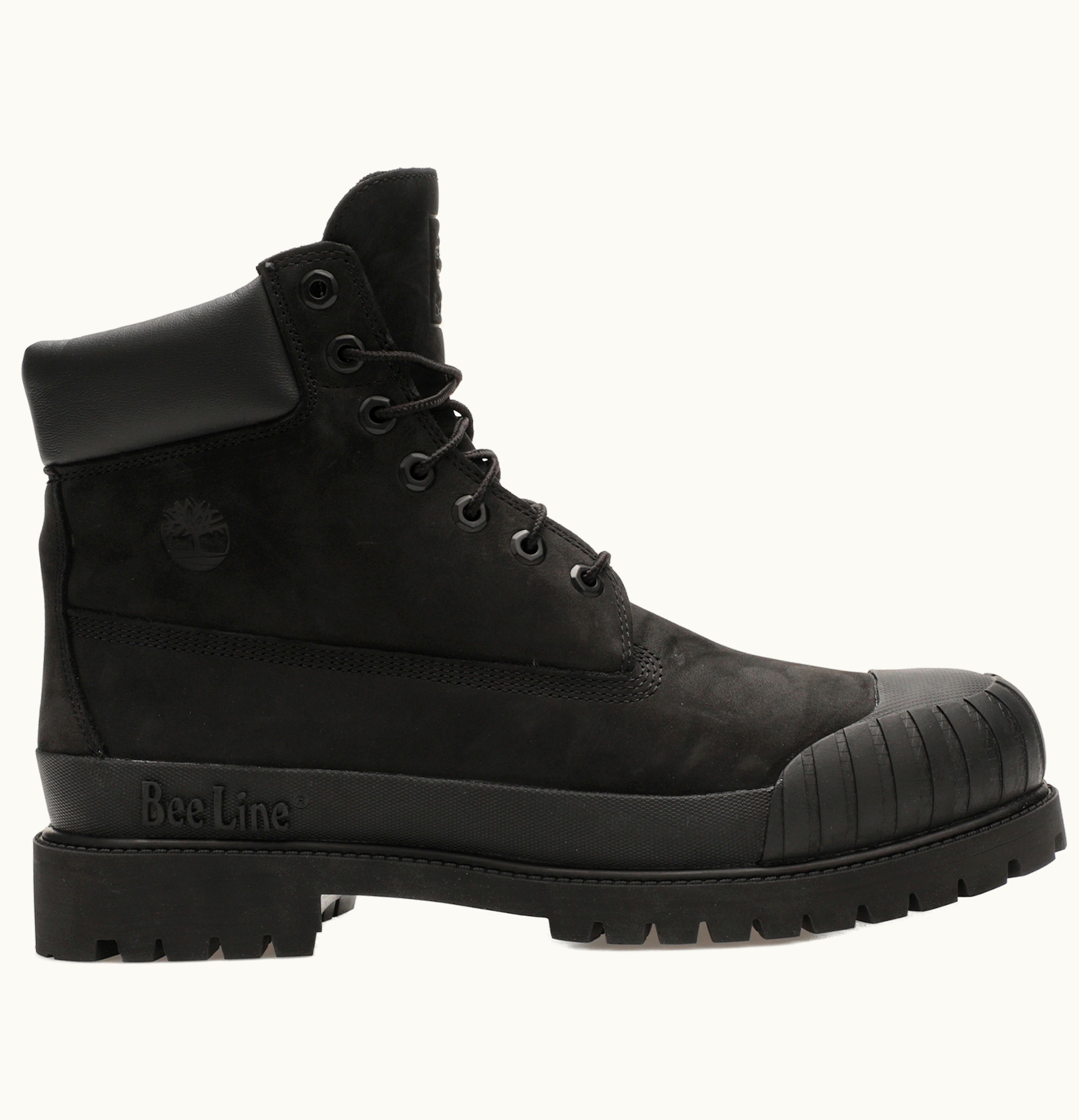 Timberland Timberland 6 Premium Beeline Rubber Toe Black Nubuck