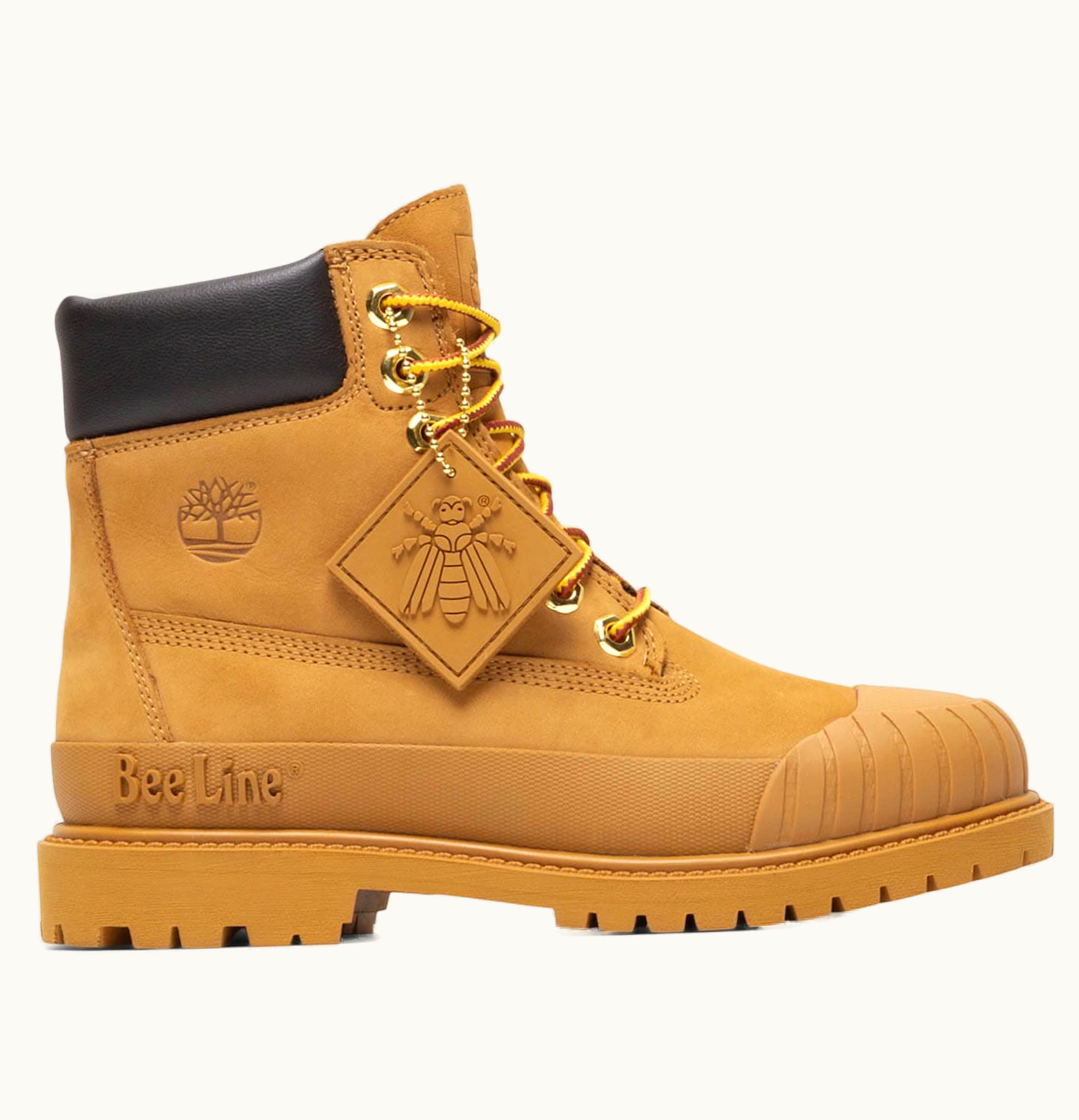 Timberland Timberland 6 Premium Beeline Rubber Toe Wheat Nubuck W