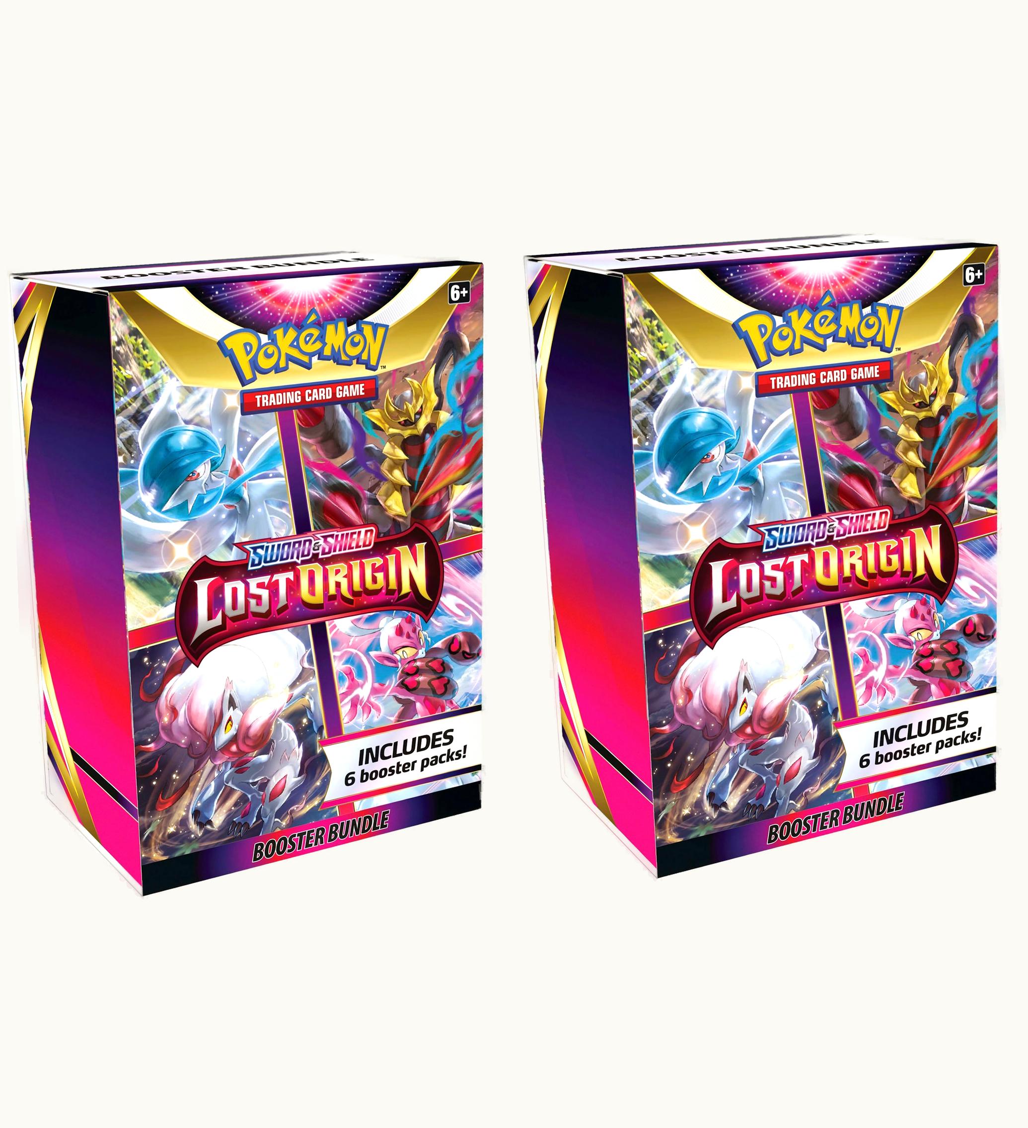 Pokemon Pokemon TCG Sword Shield Lost Origin Booster Bundle 2x Lot