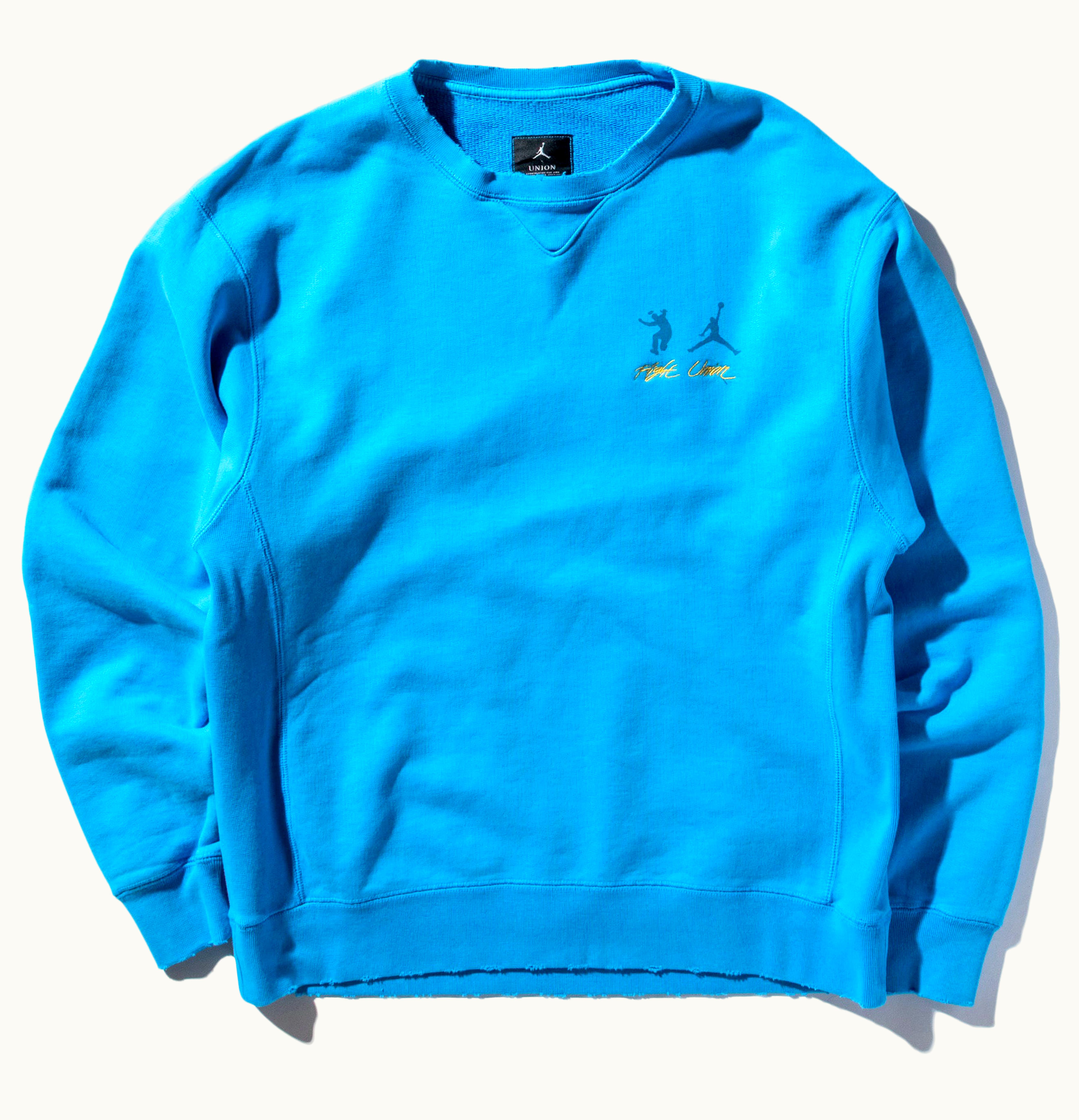 Jordan Jordan x Union Crewneck Asia Sizing Equator Blue