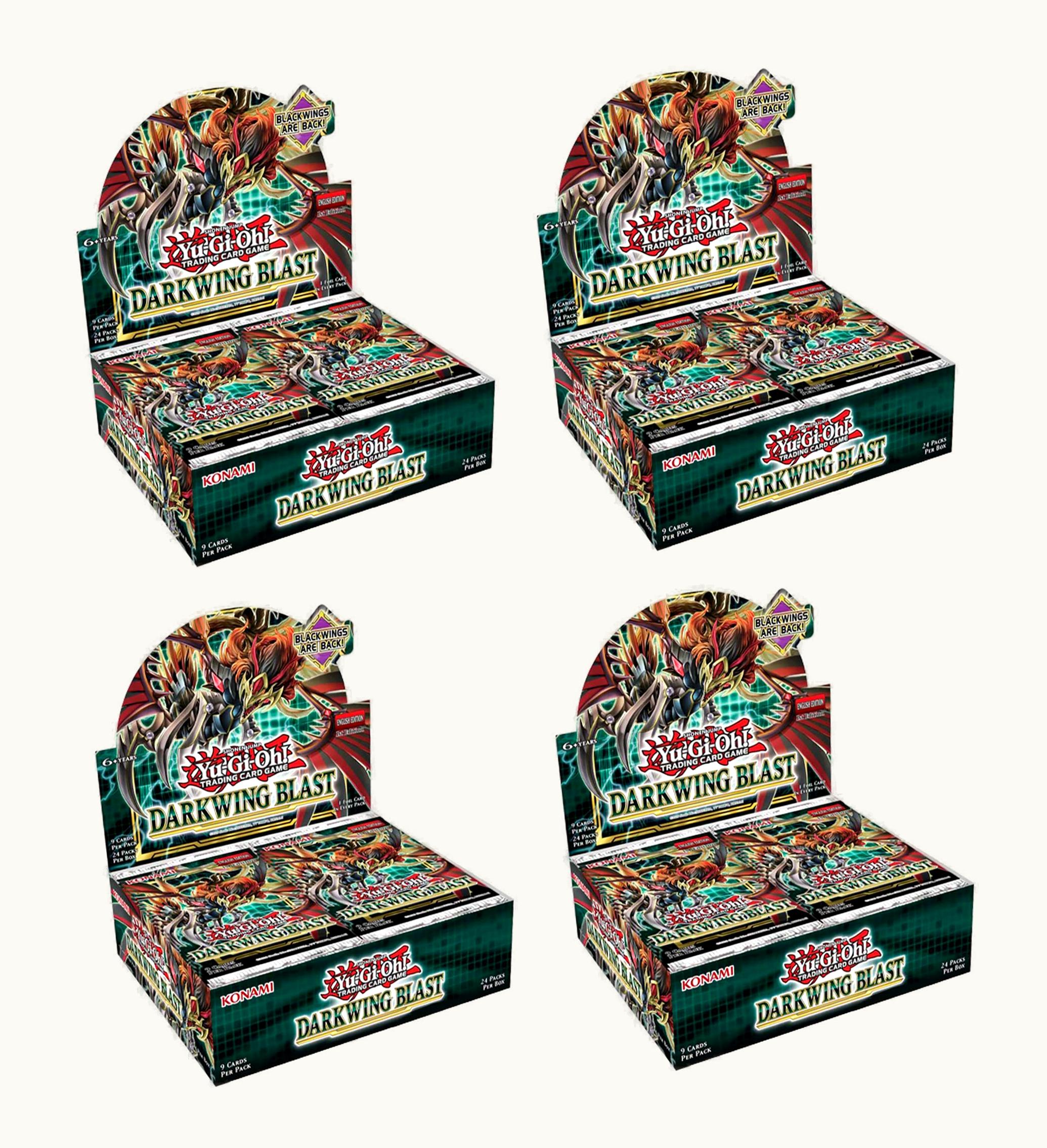 Yu-Gi-Oh Yu-Gi-Oh Yu Gi Oh TCG Darkwing Blast Booster Box English 4x Lot