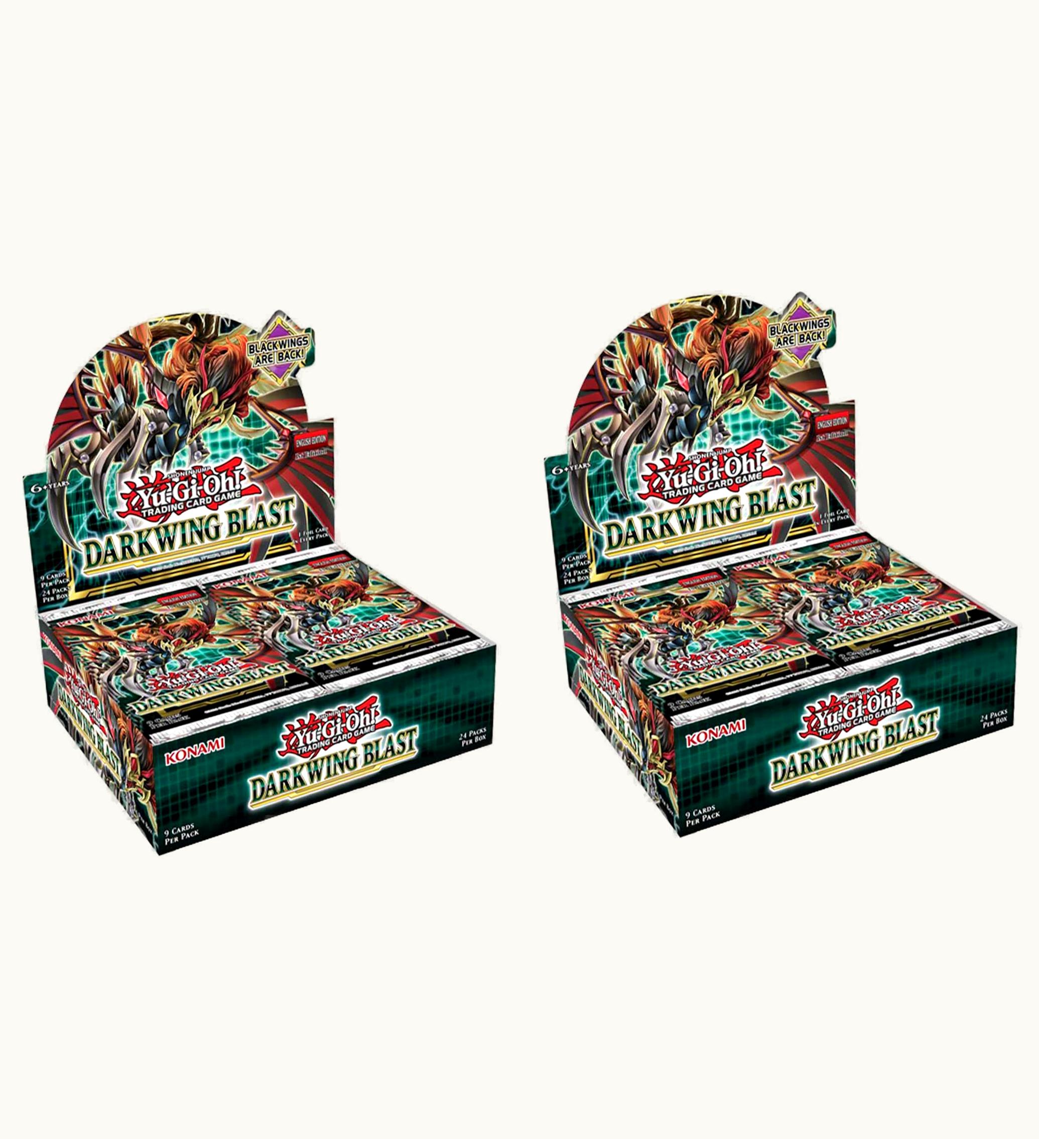 Yu-Gi-Oh Yu-Gi-Oh Yu Gi Oh TCG Darkwing Blast Booster Box English 2x Lot