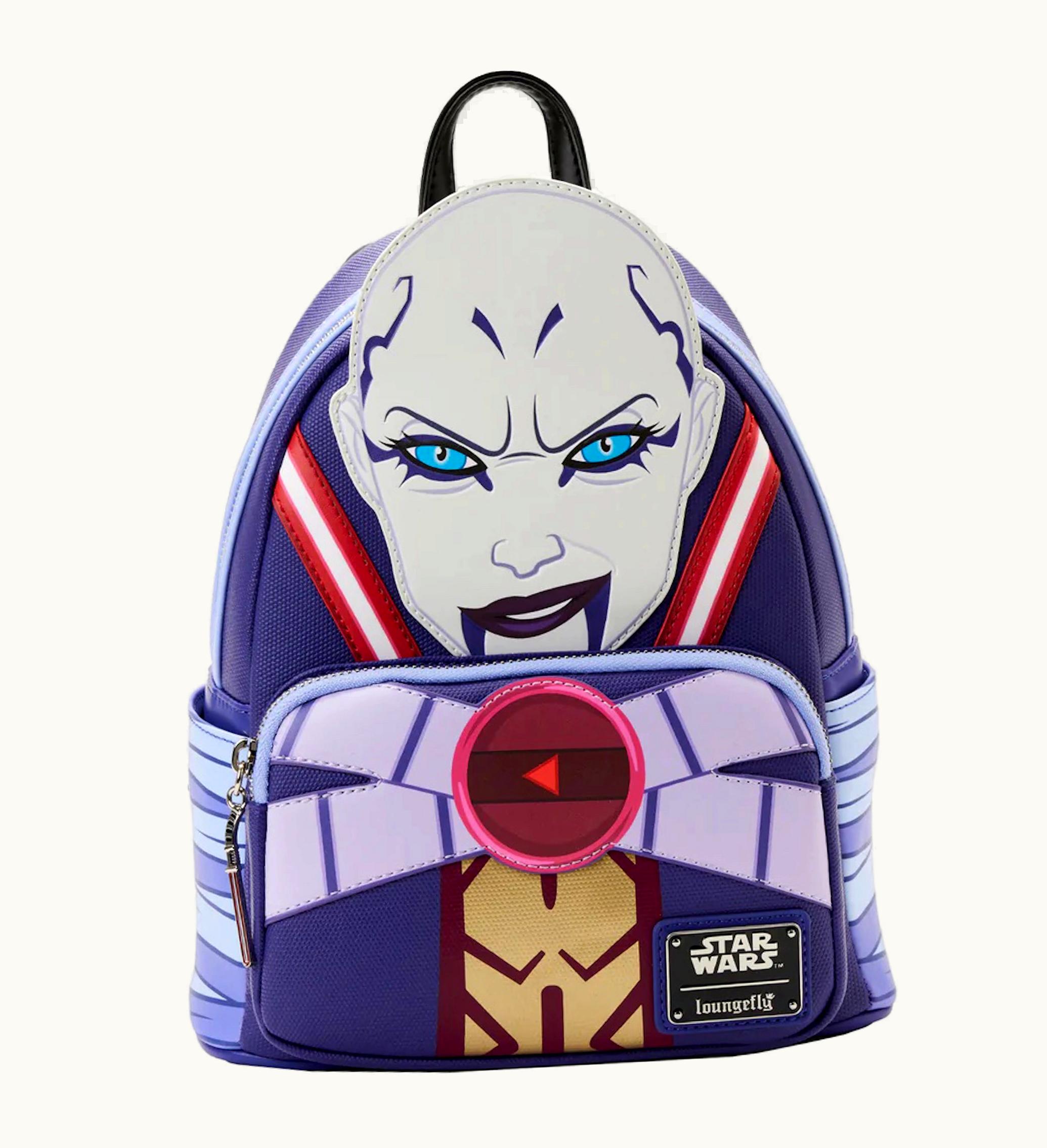 Loungefly Loungefly Star Wars Asajj Ventress 2022 Nycc Exclusive Mini Backpack