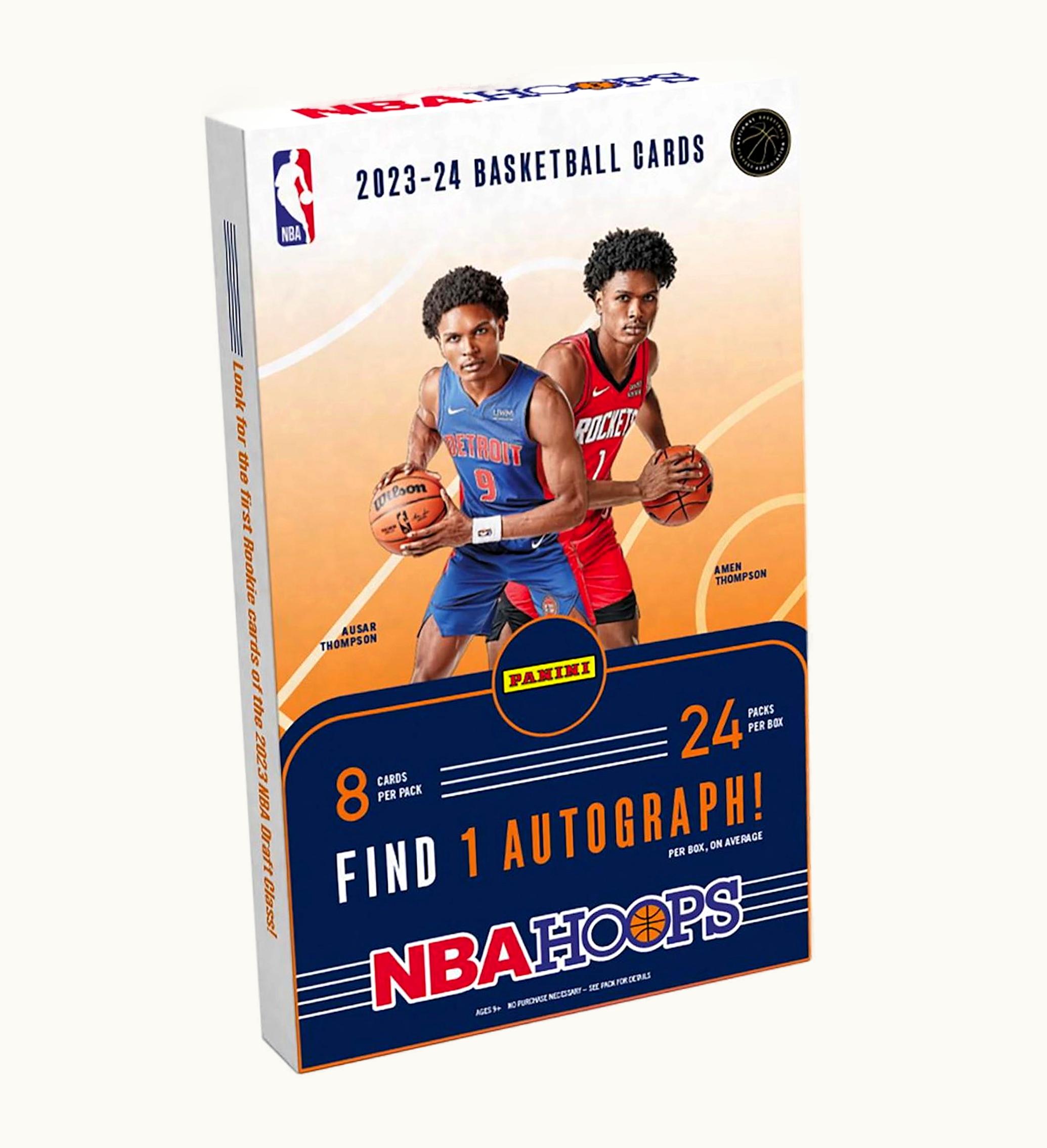 Panini 2023 24 Panini NBA Hoops Basketball Hobby Box