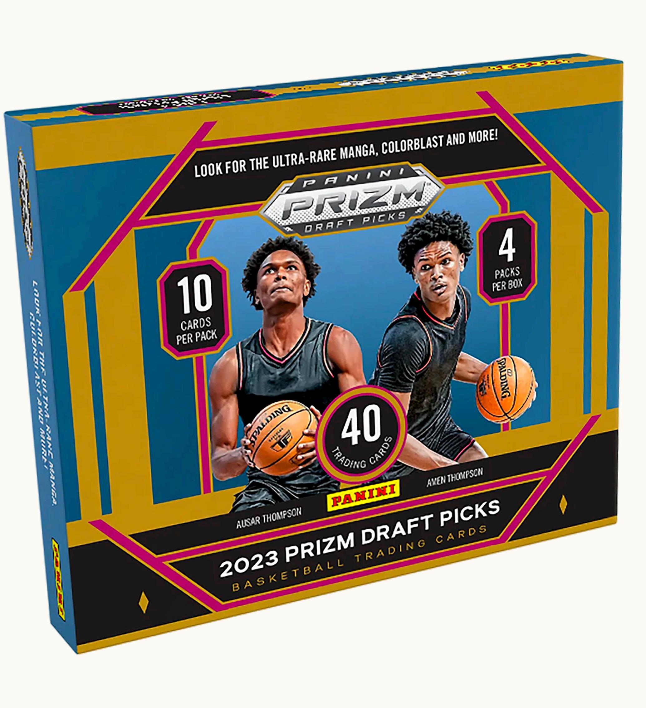 Panini 2023 24 Panini Prizim Draft Picks Collegiate Basketball Hobby Box
